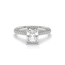 14K White Gold - Radiant
