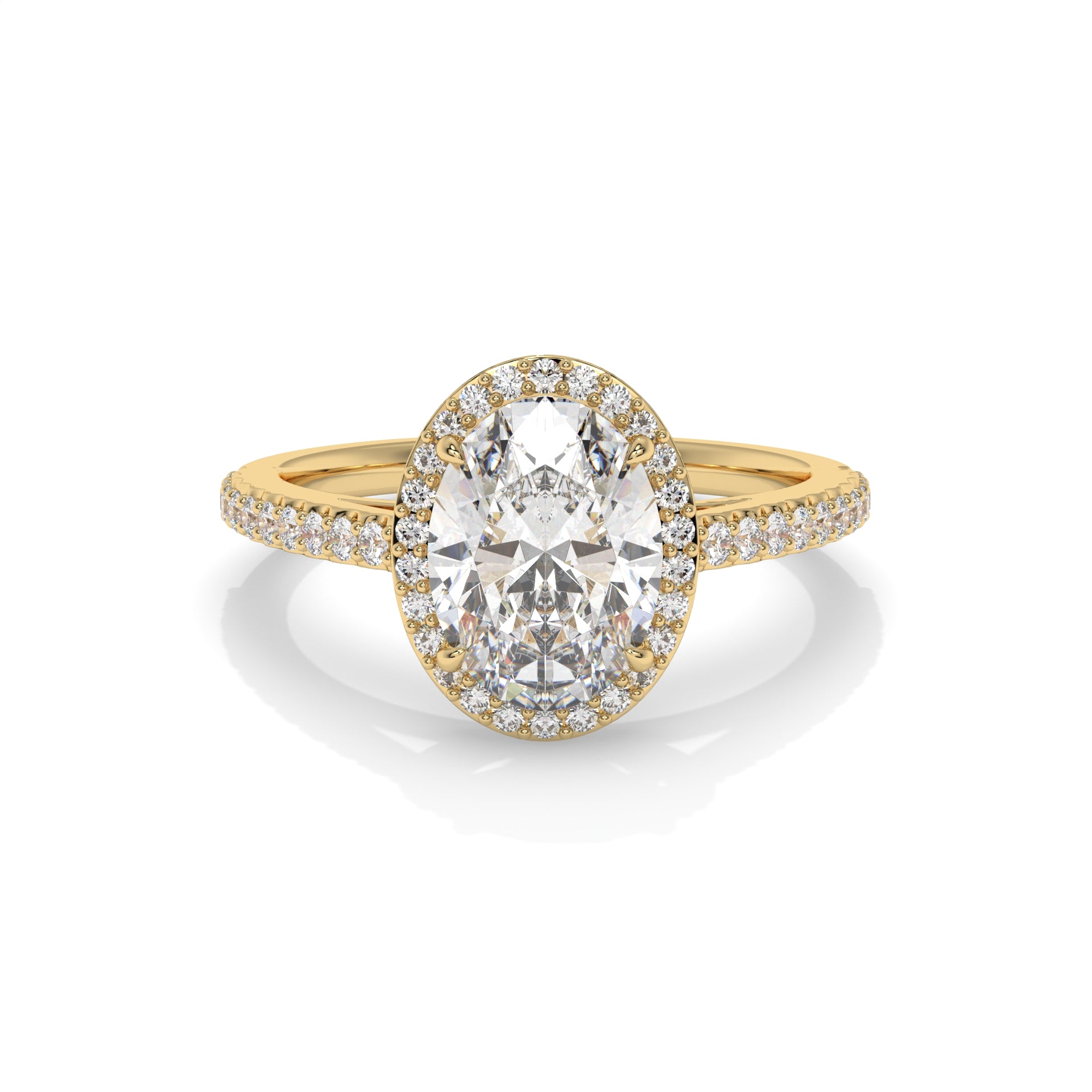 18K Yellow Gold - 2.33