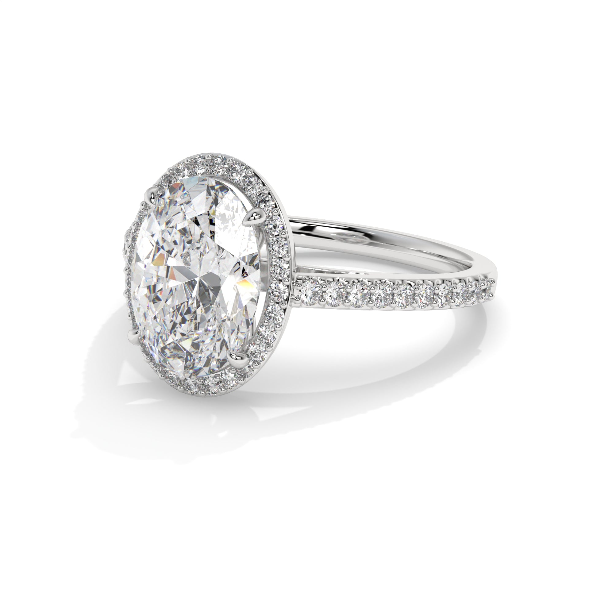 14K White Gold - 3.33