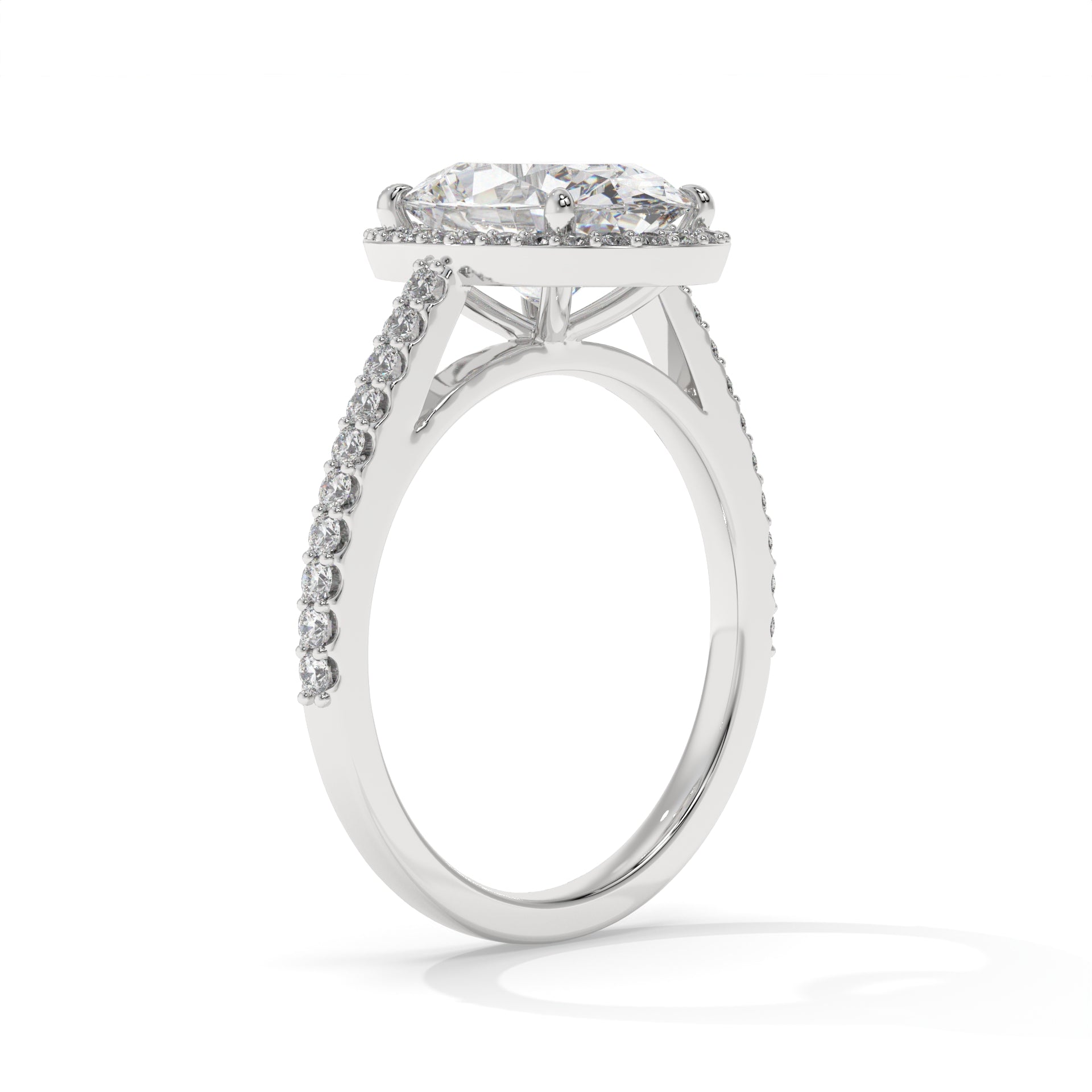 14K White Gold - 3.33