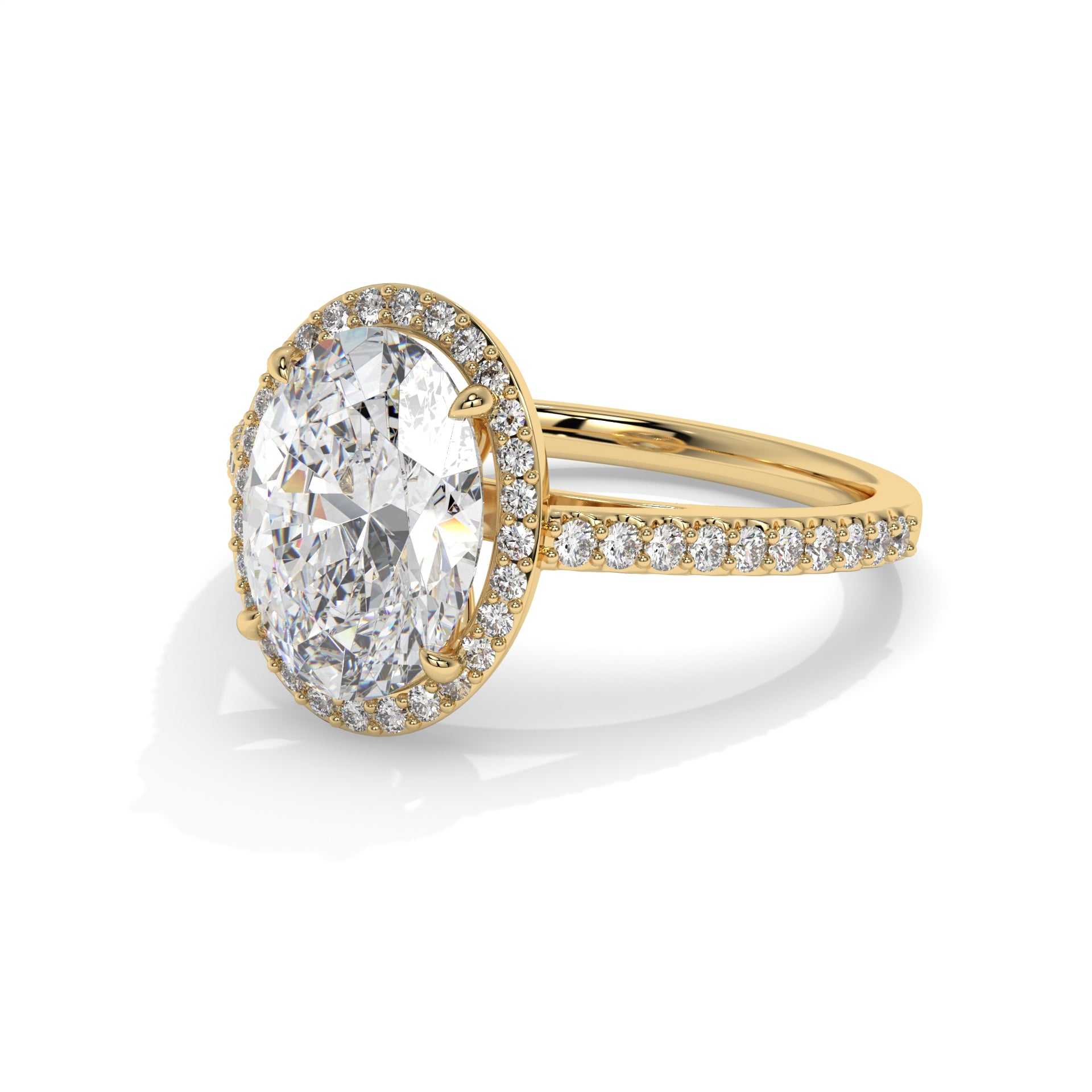 14K Yellow Gold - 3.33