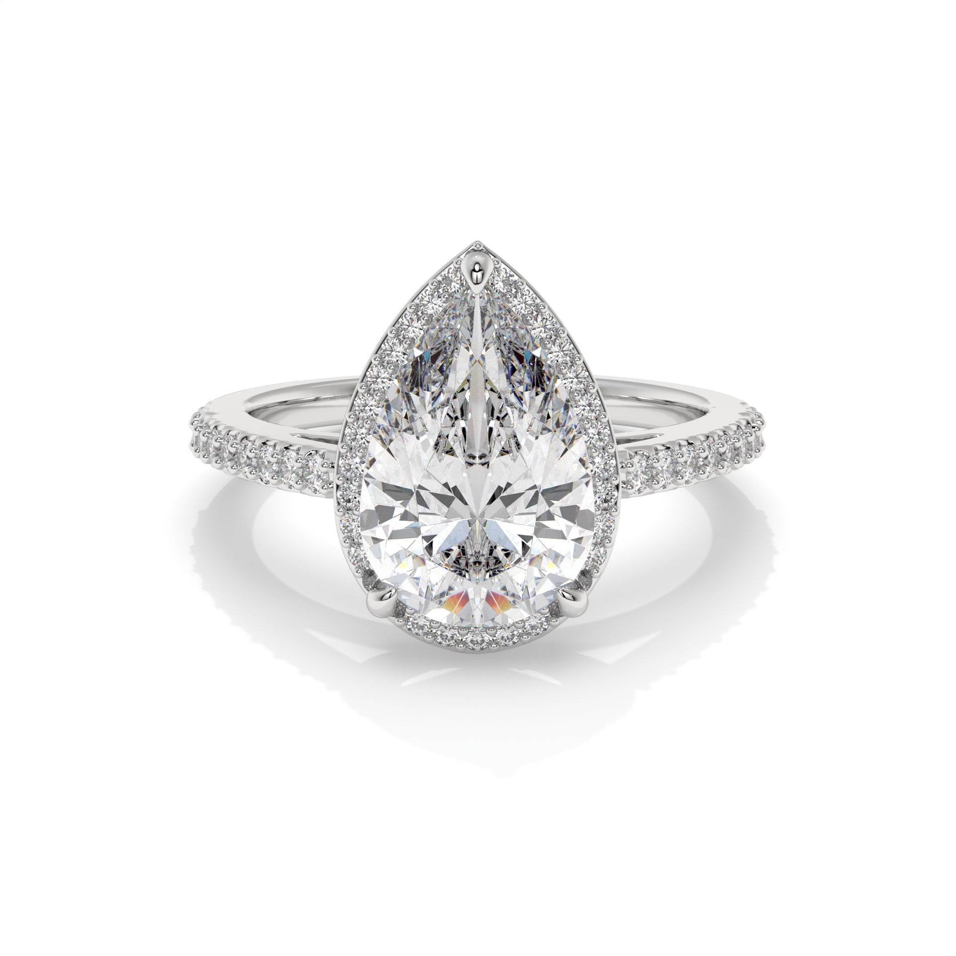 14K White Gold - 3.30