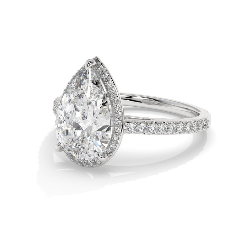 14K White Gold - 3.10