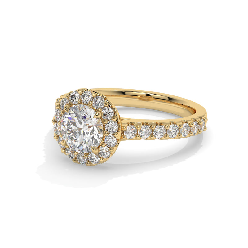 18K Yellow Gold - 1.85