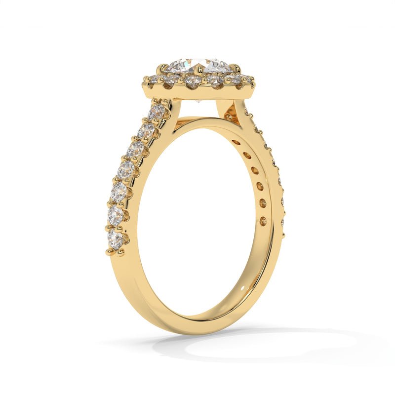 18K Yellow Gold - 1.85