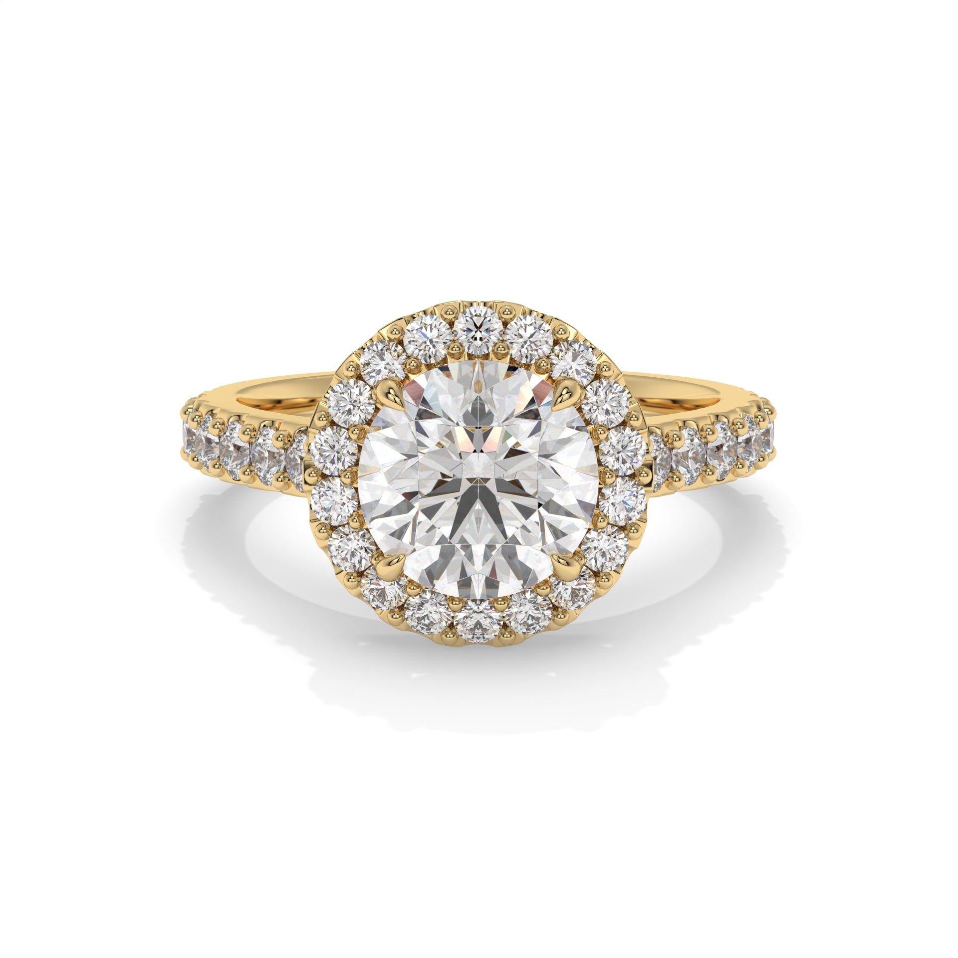 14K Yellow Gold - 2.85