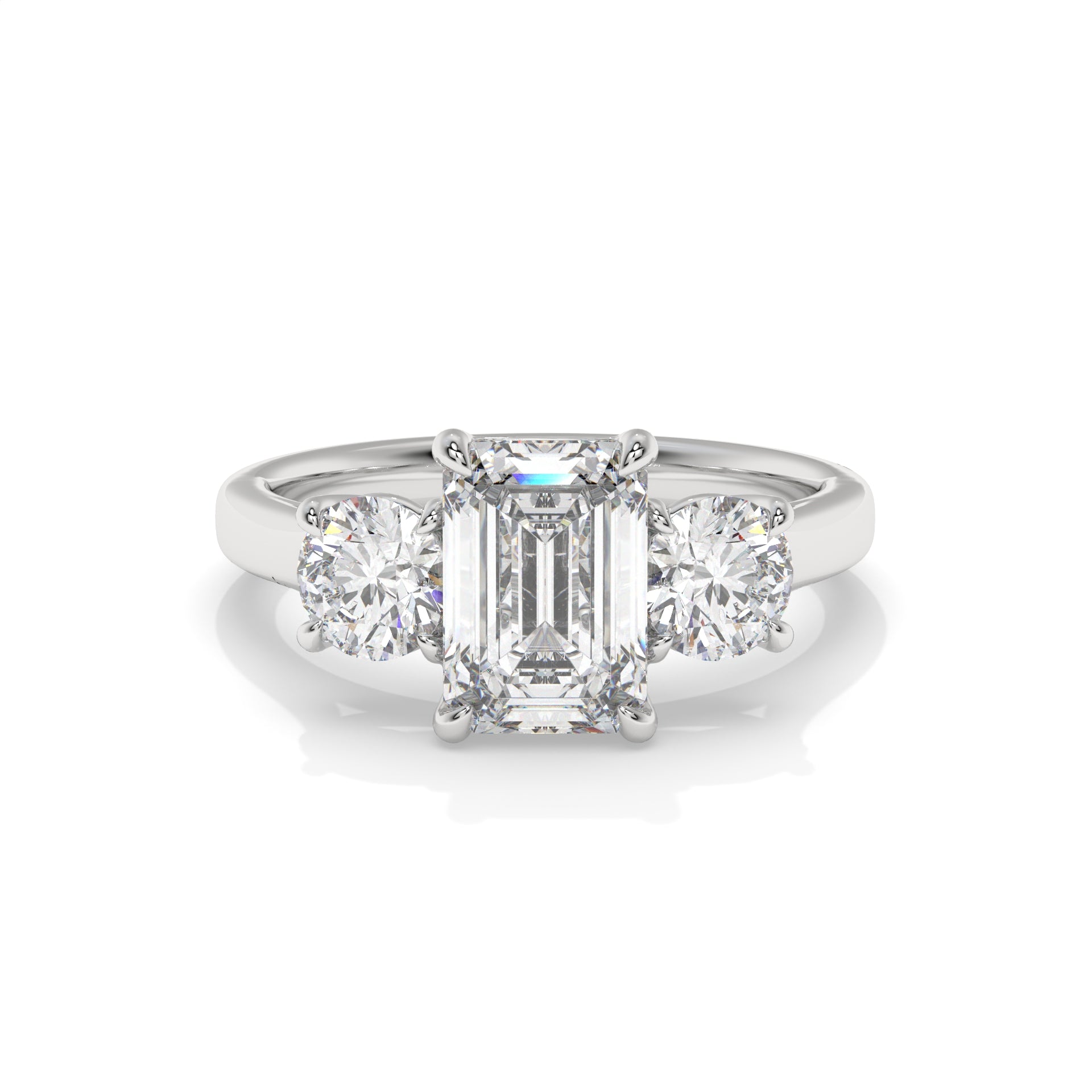 14K White Gold - 3.00