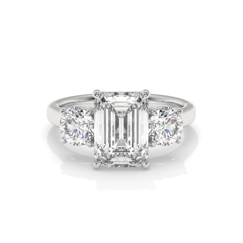 18K White Gold - 3.85