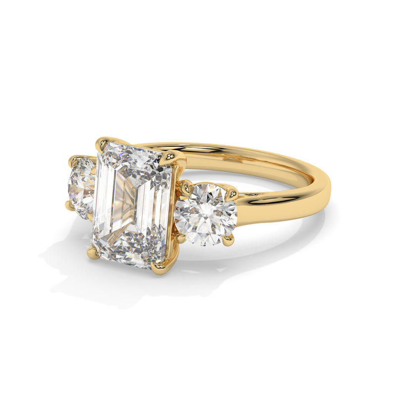18K Yellow Gold - 3.85