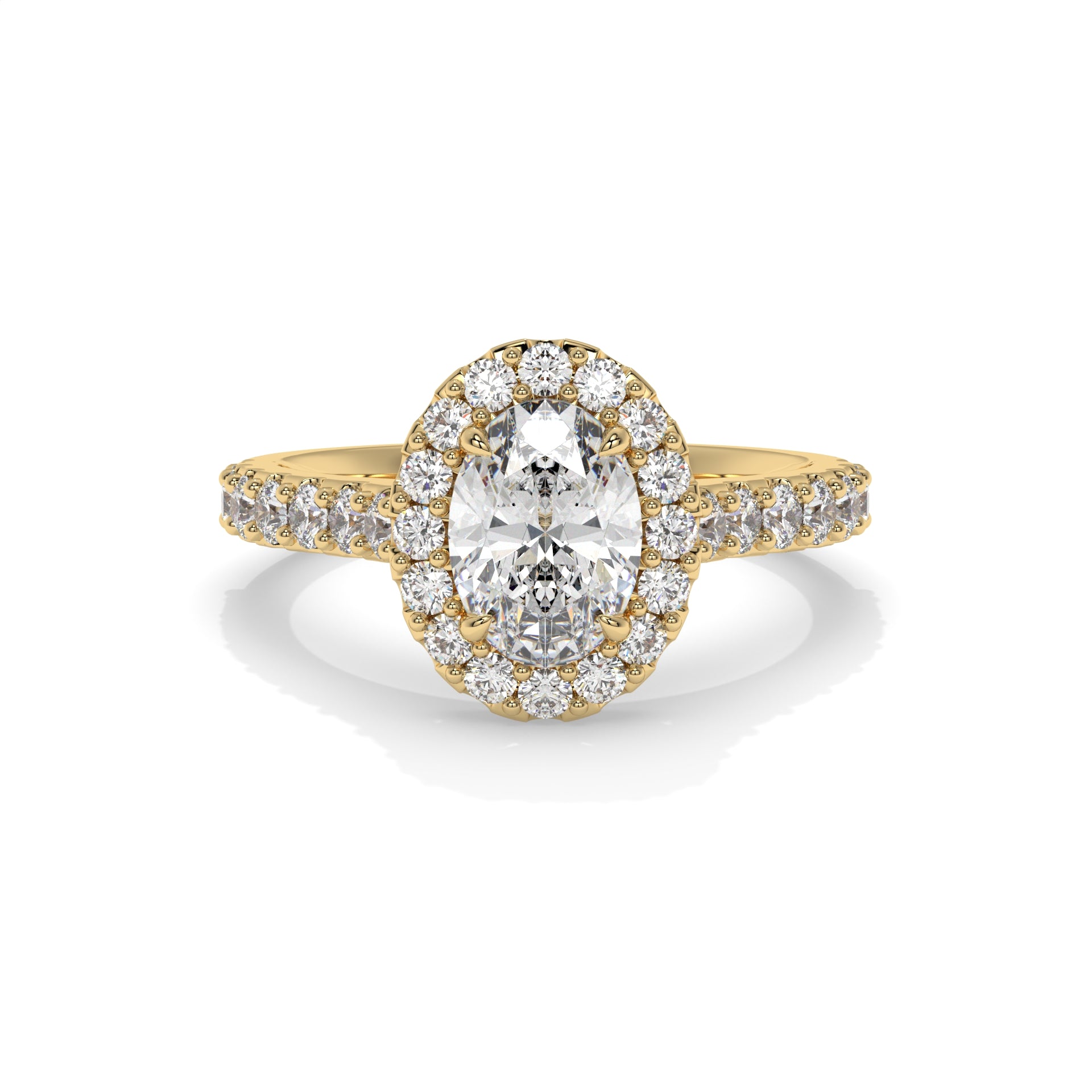 18K Yellow Gold - 1.75