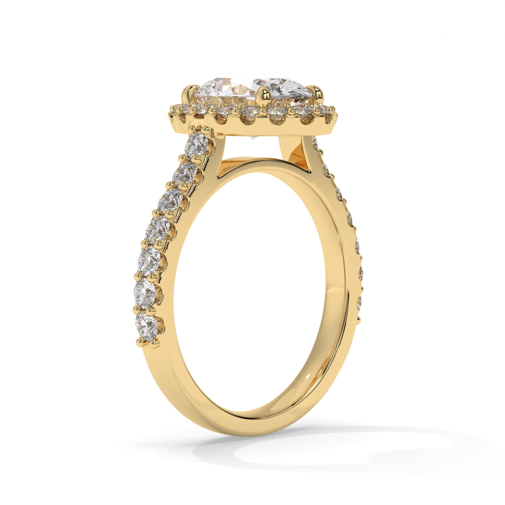 18K Yellow Gold - 2.85