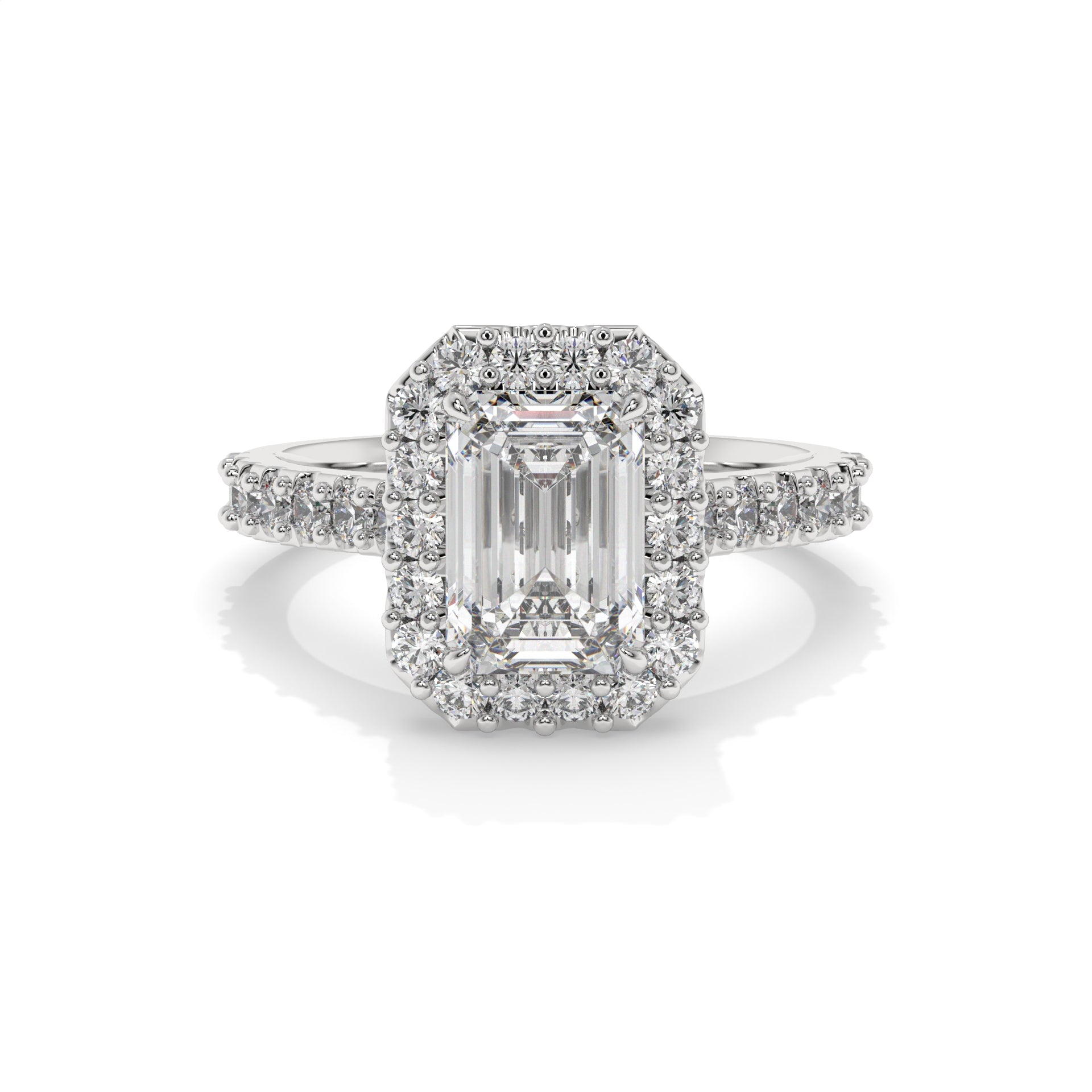 14K White Gold - 2.85