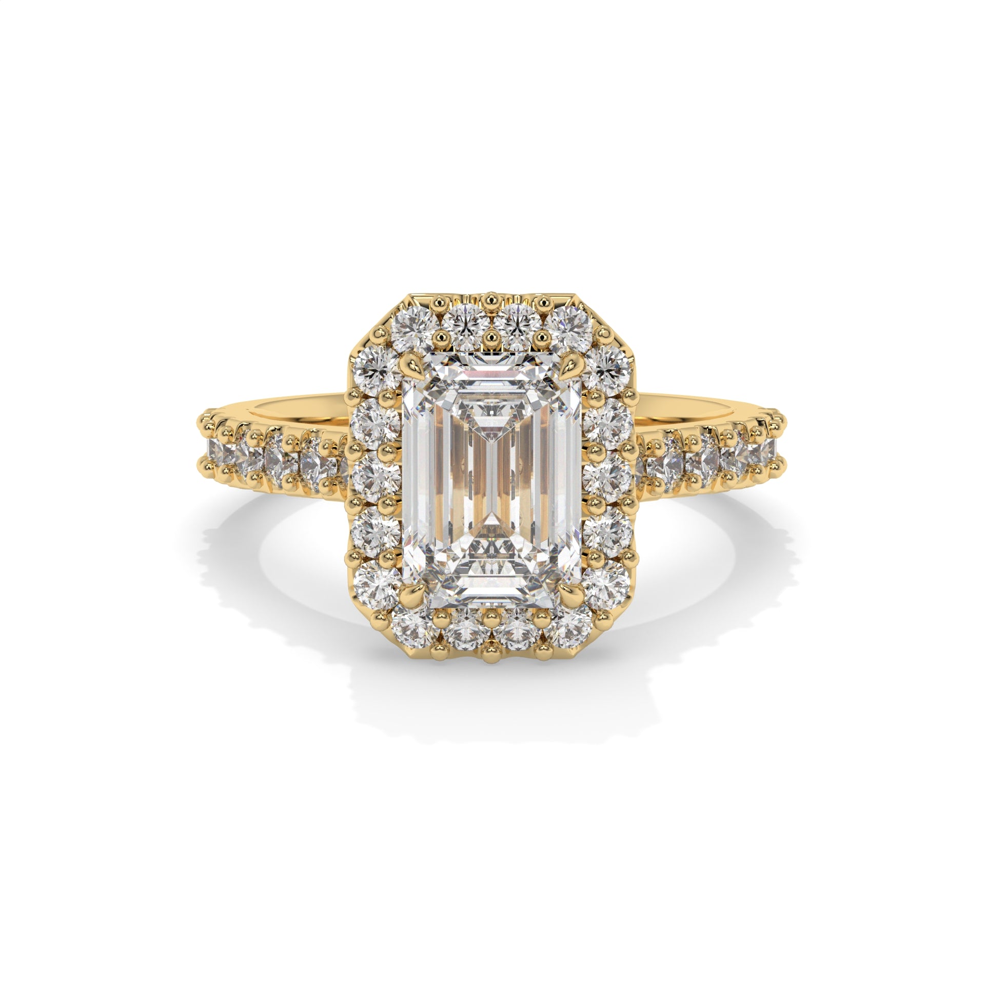 18K Yellow Gold - 2.85