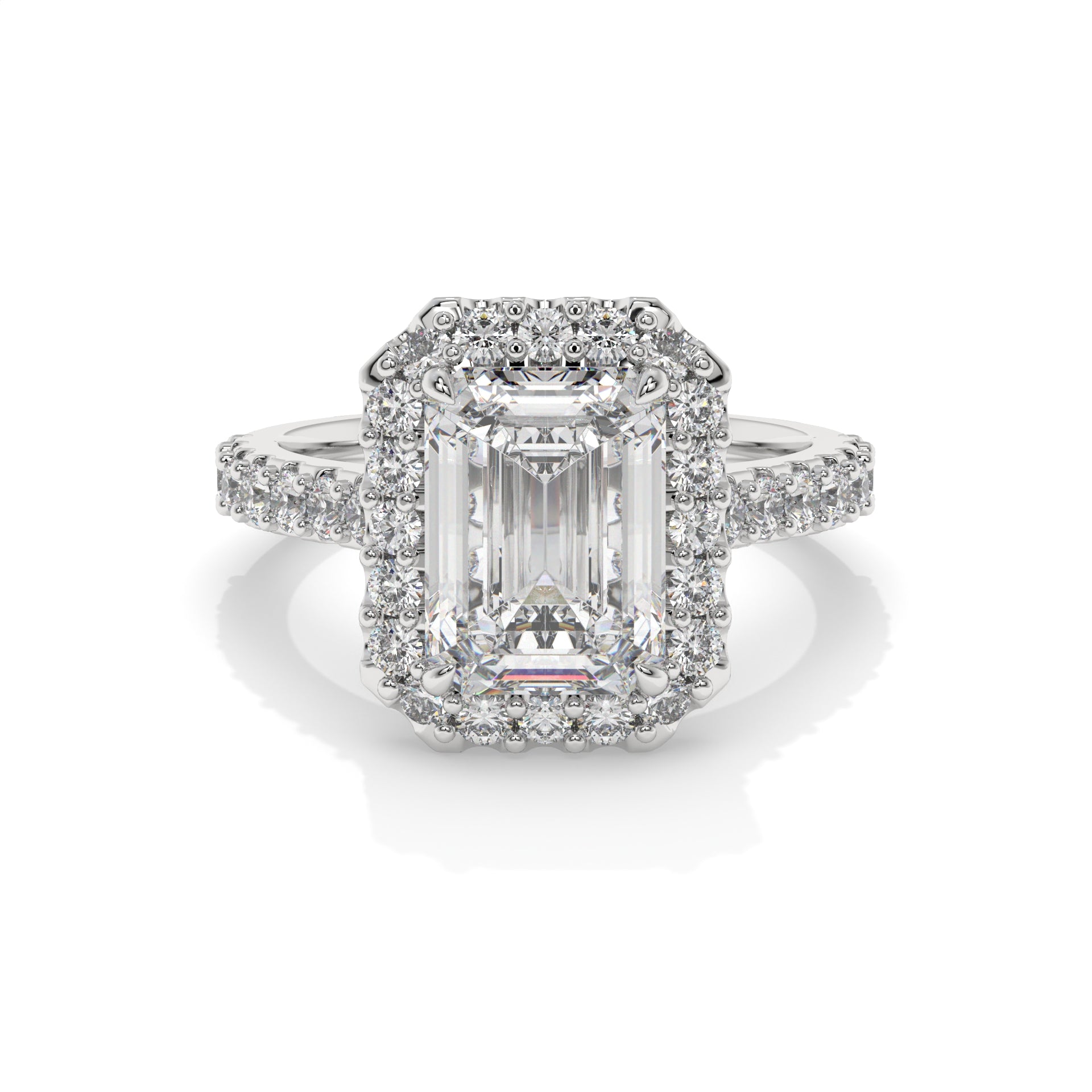 18K White Gold - 3.90