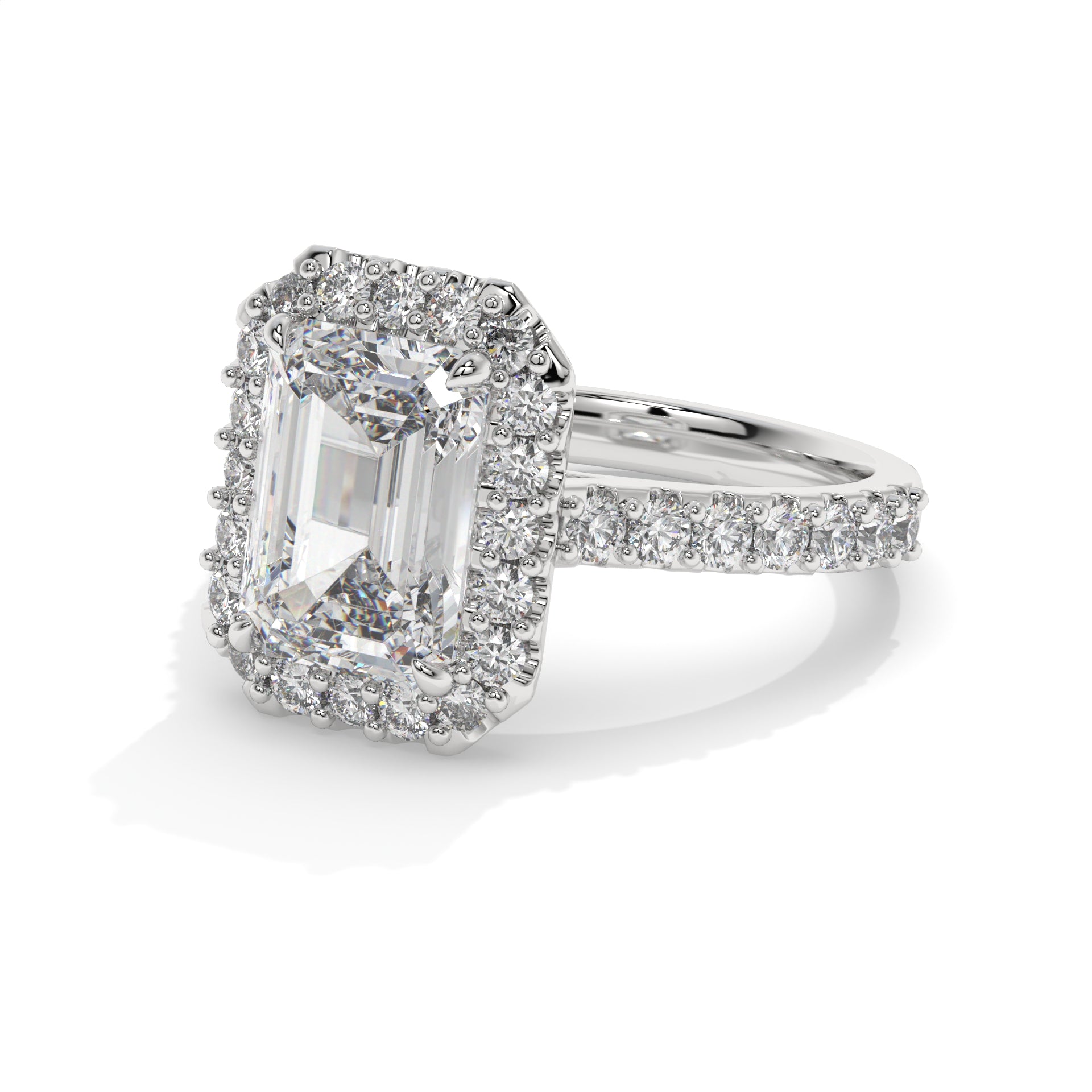 14K White Gold - 3.90