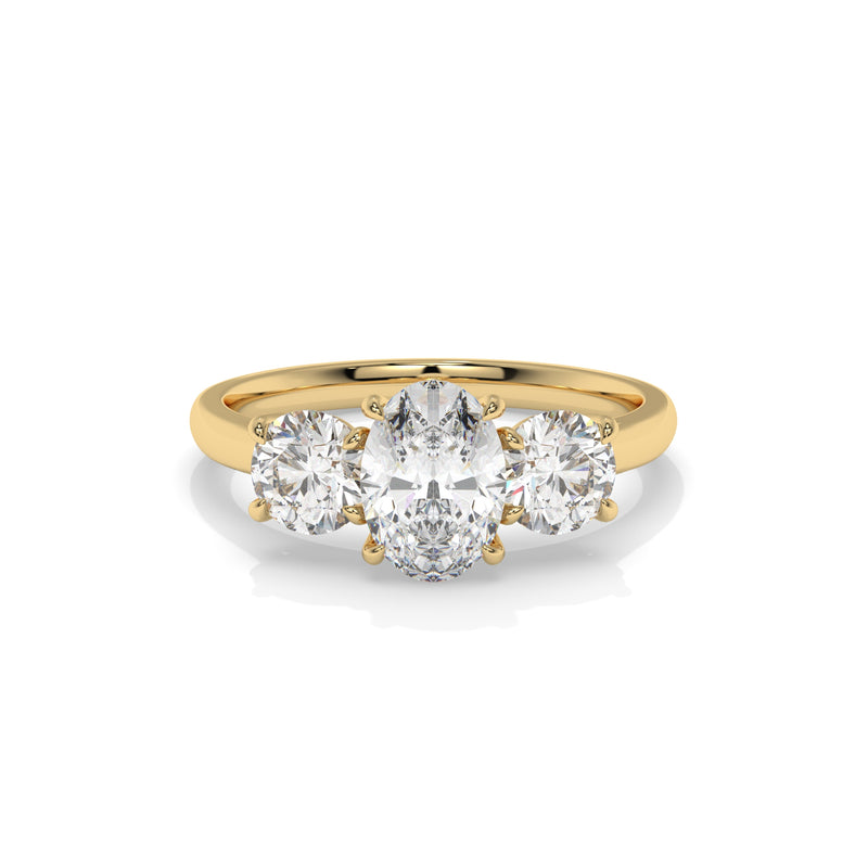 18K Yellow Gold - 1.75