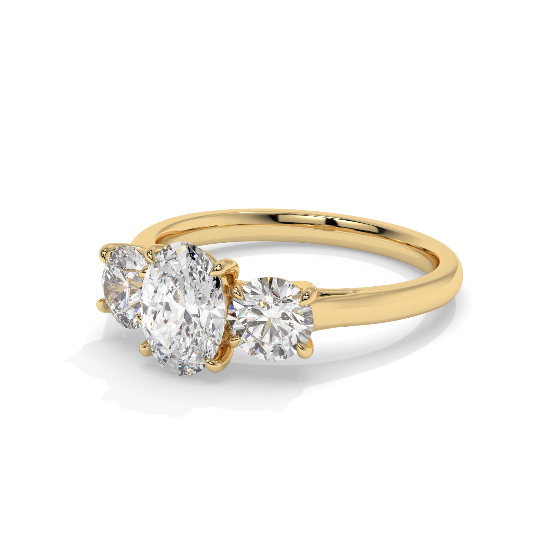 18K Yellow Gold - 2.00