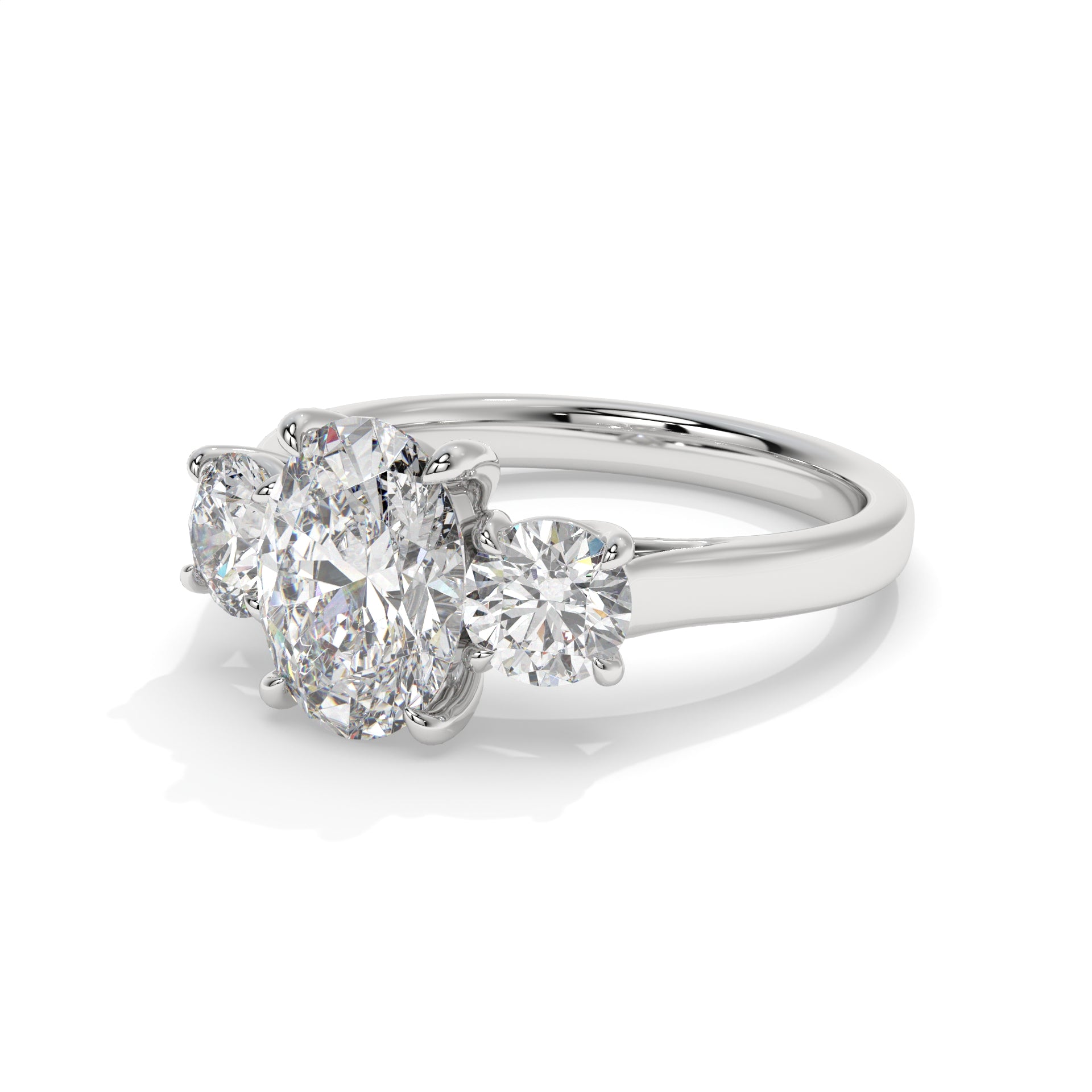 14K White Gold - 3.20