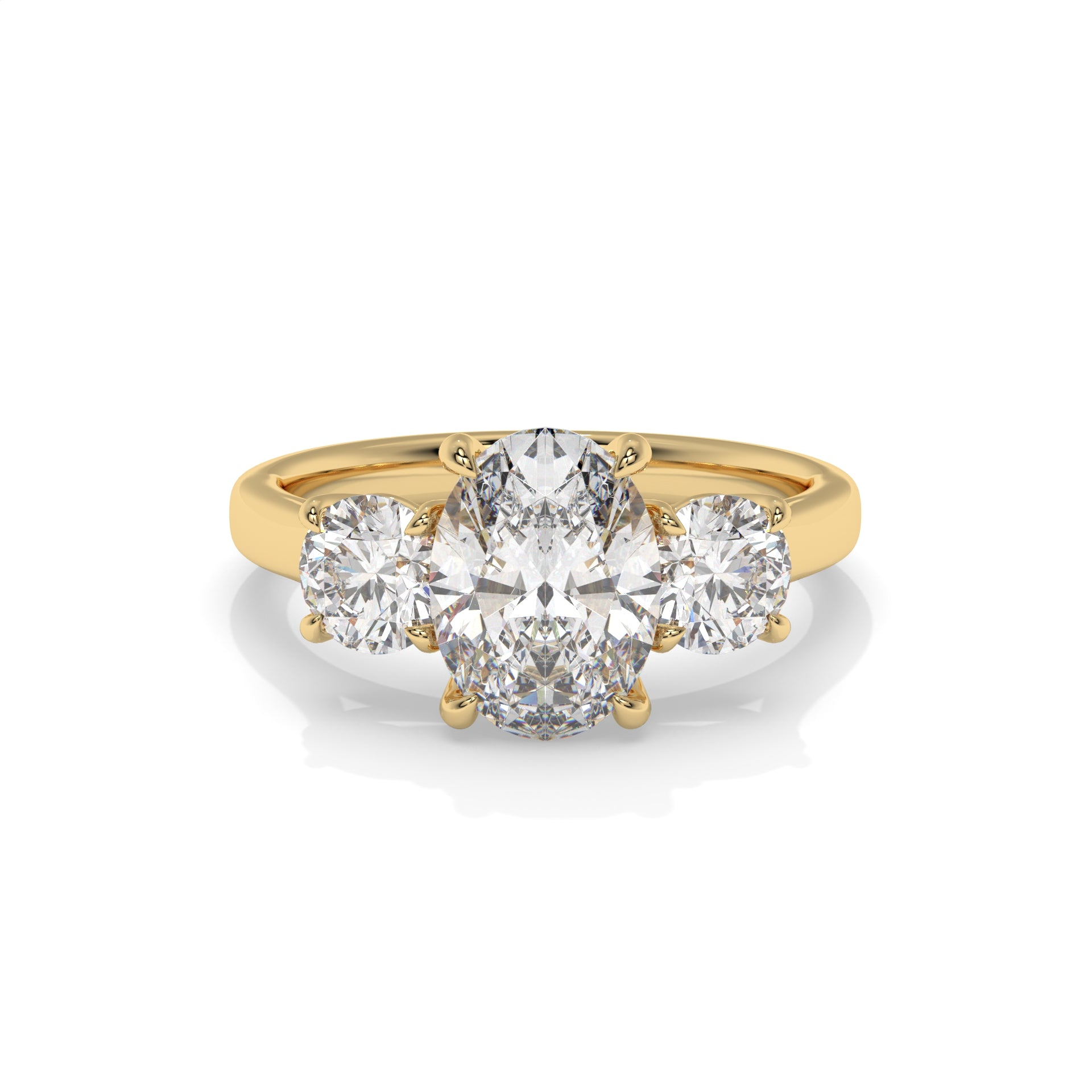 14K Yellow Gold - 3.20