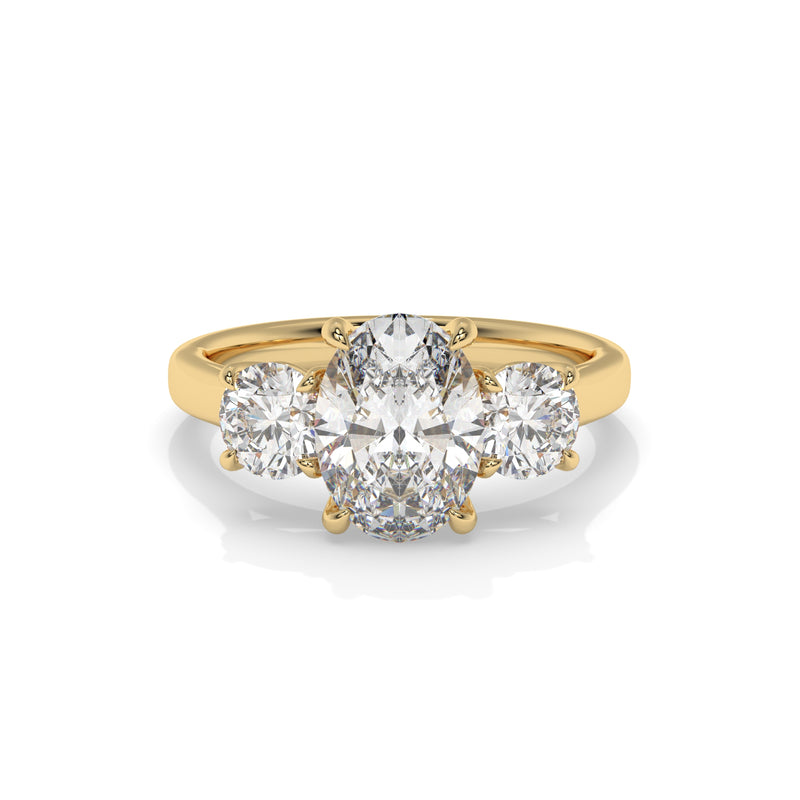 14K Yellow Gold - 2.80