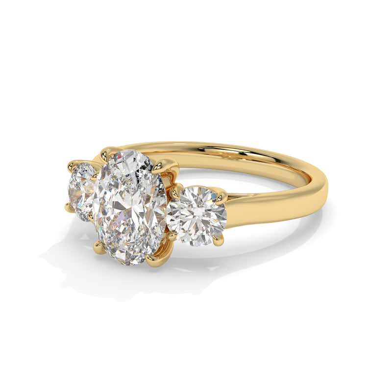 18K Yellow Gold - 2.80