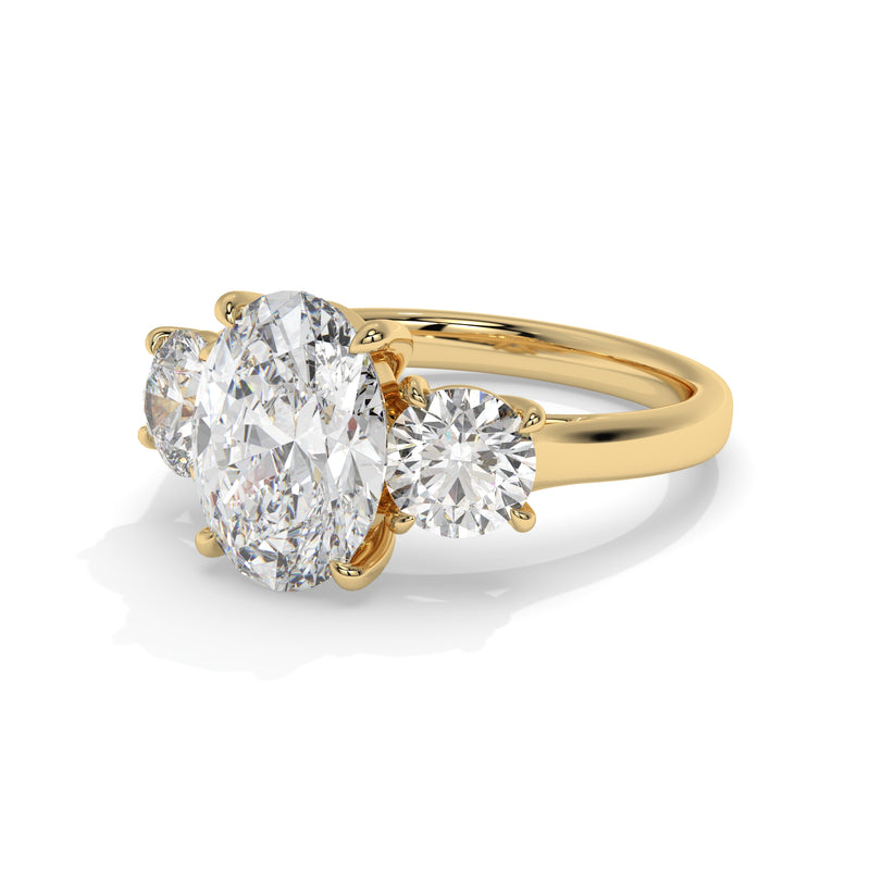 18K Yellow Gold - 3.70