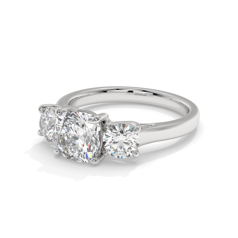 14K White Gold - 3.00