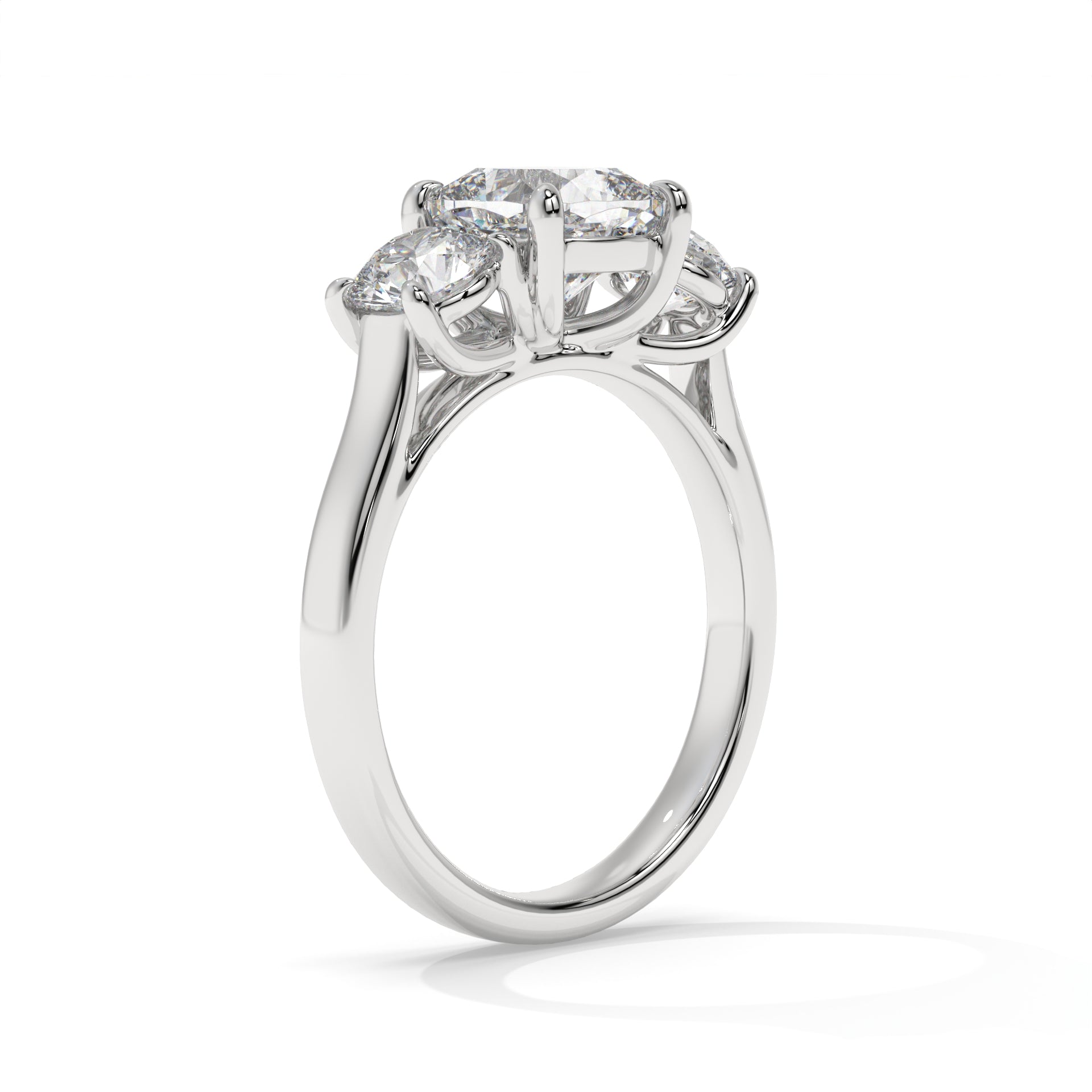 14K White Gold - 3.00