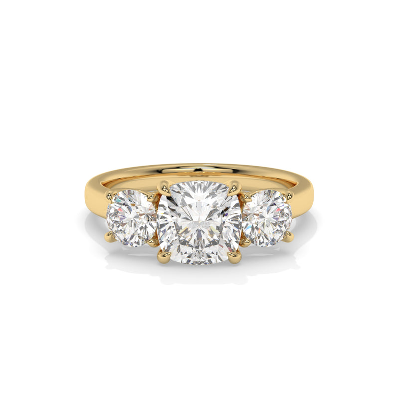 14K Yellow Gold - 3.00