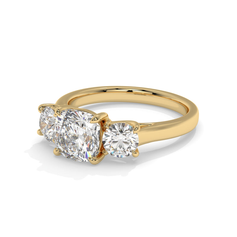 14K Yellow Gold - 3.00