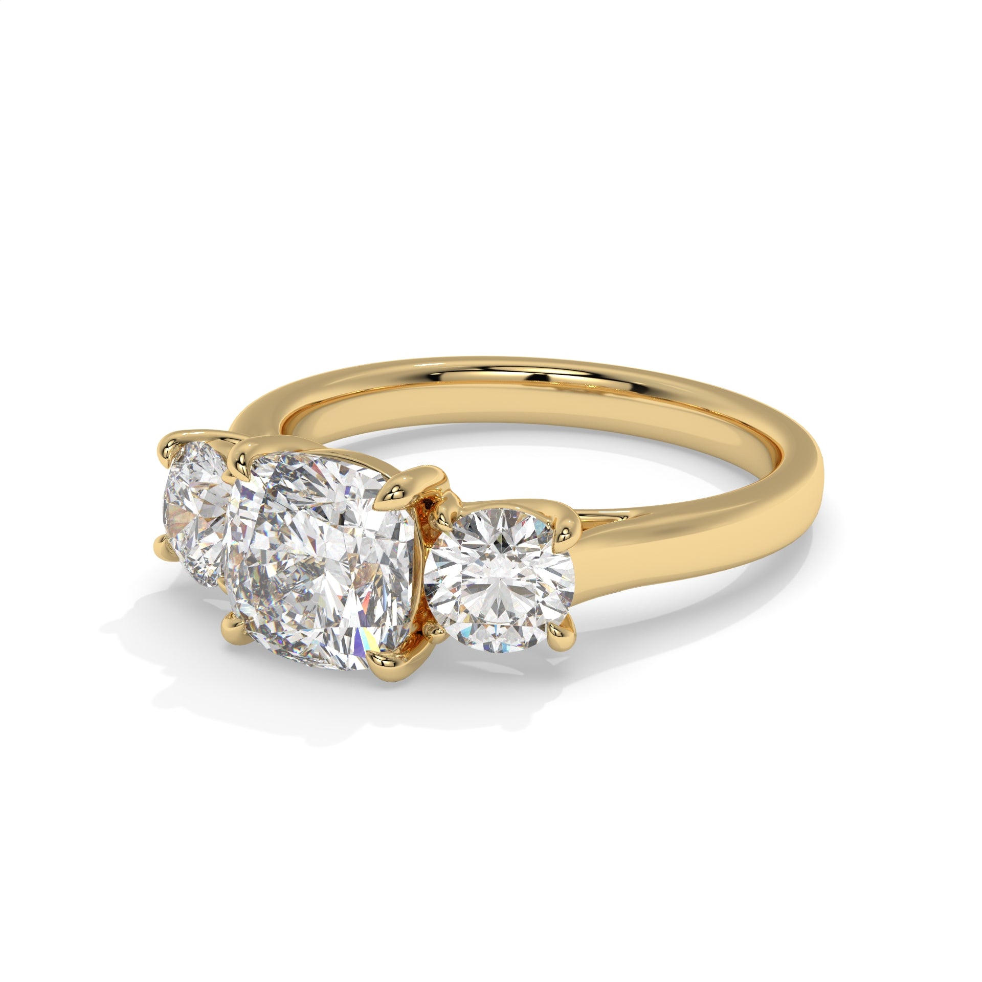 18K Yellow Gold - 3.00