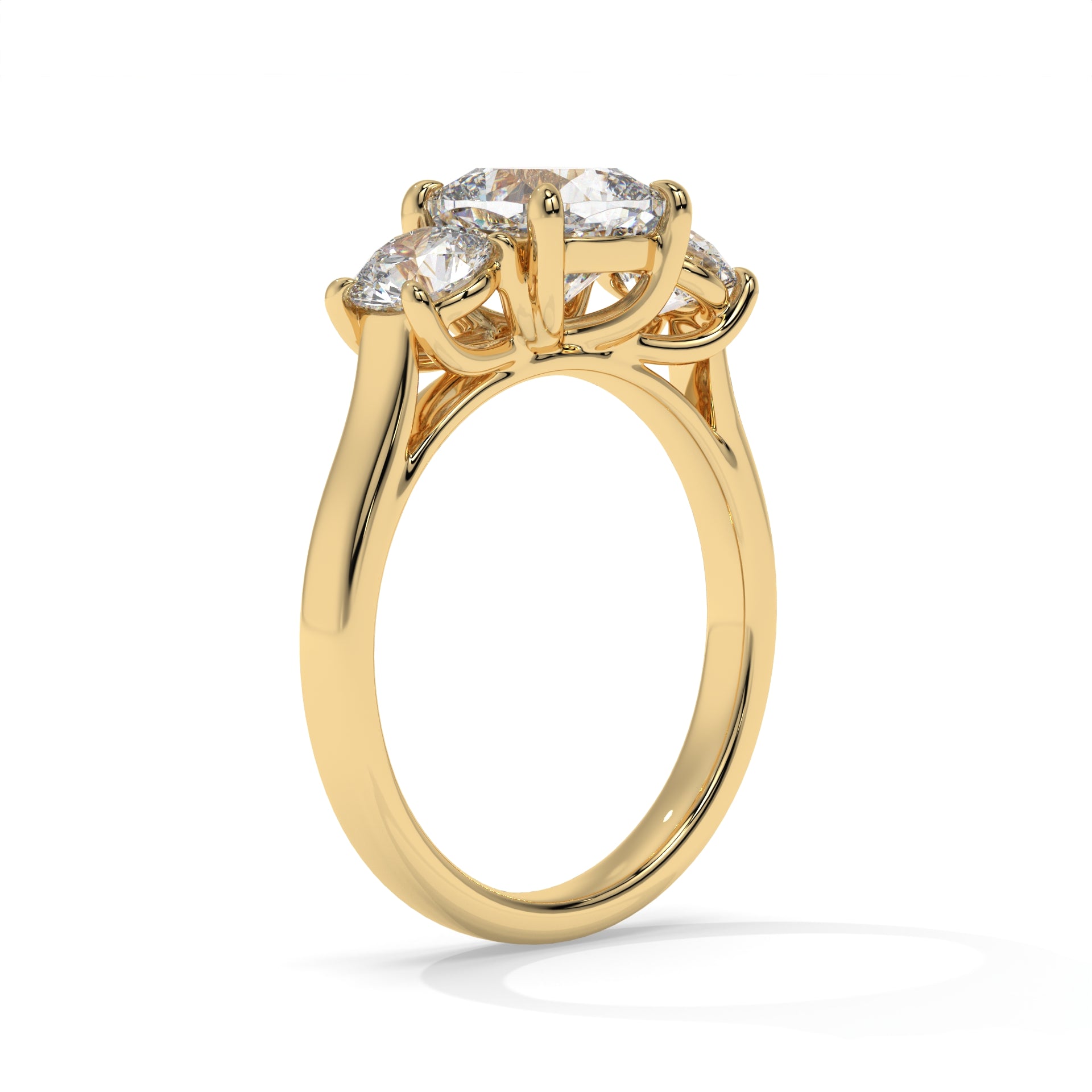 14K Yellow Gold - 3.00