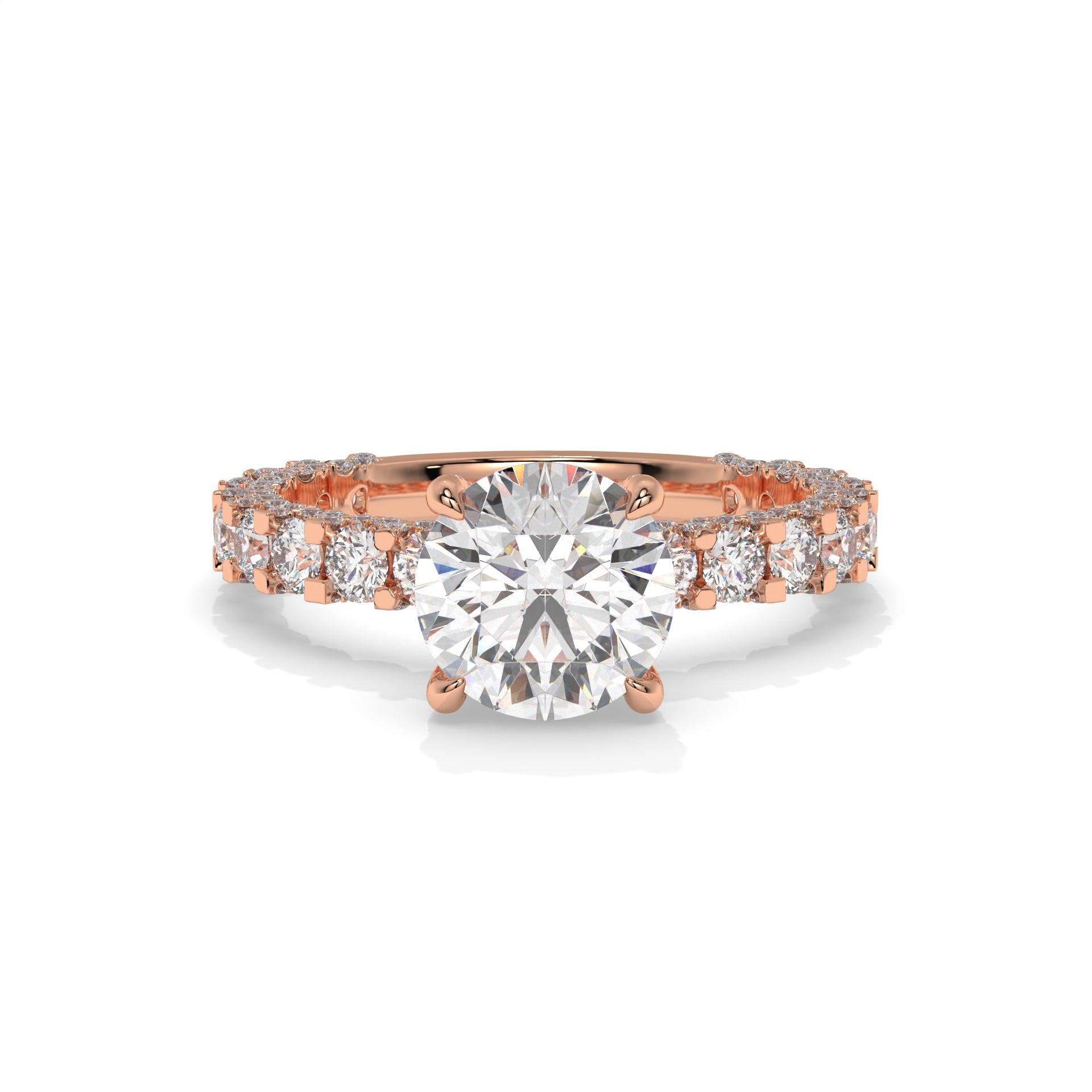 14K Rose Gold - 3.00