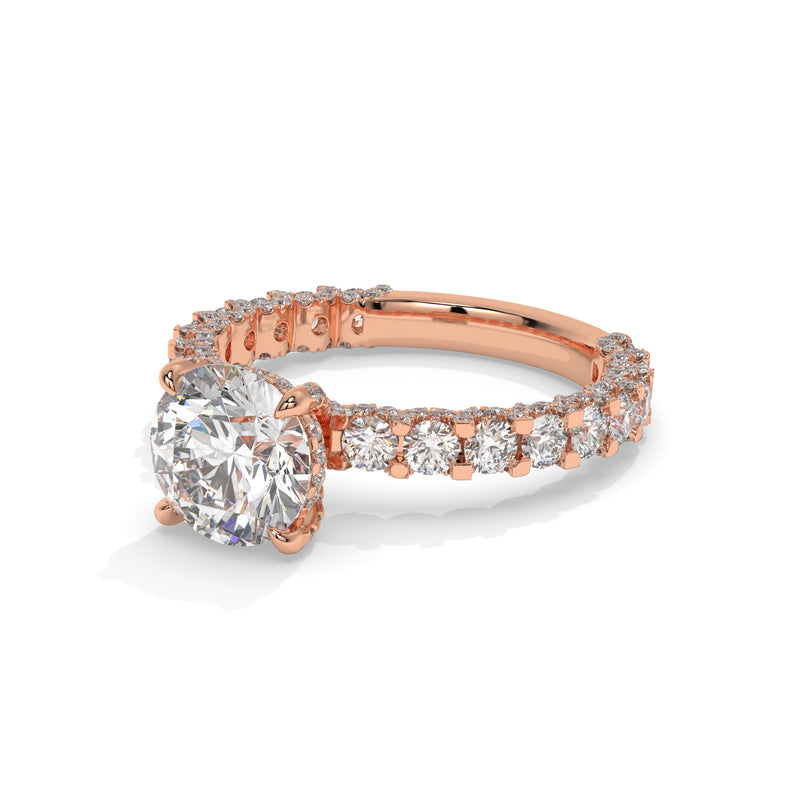 14K Rose Gold - 3.00