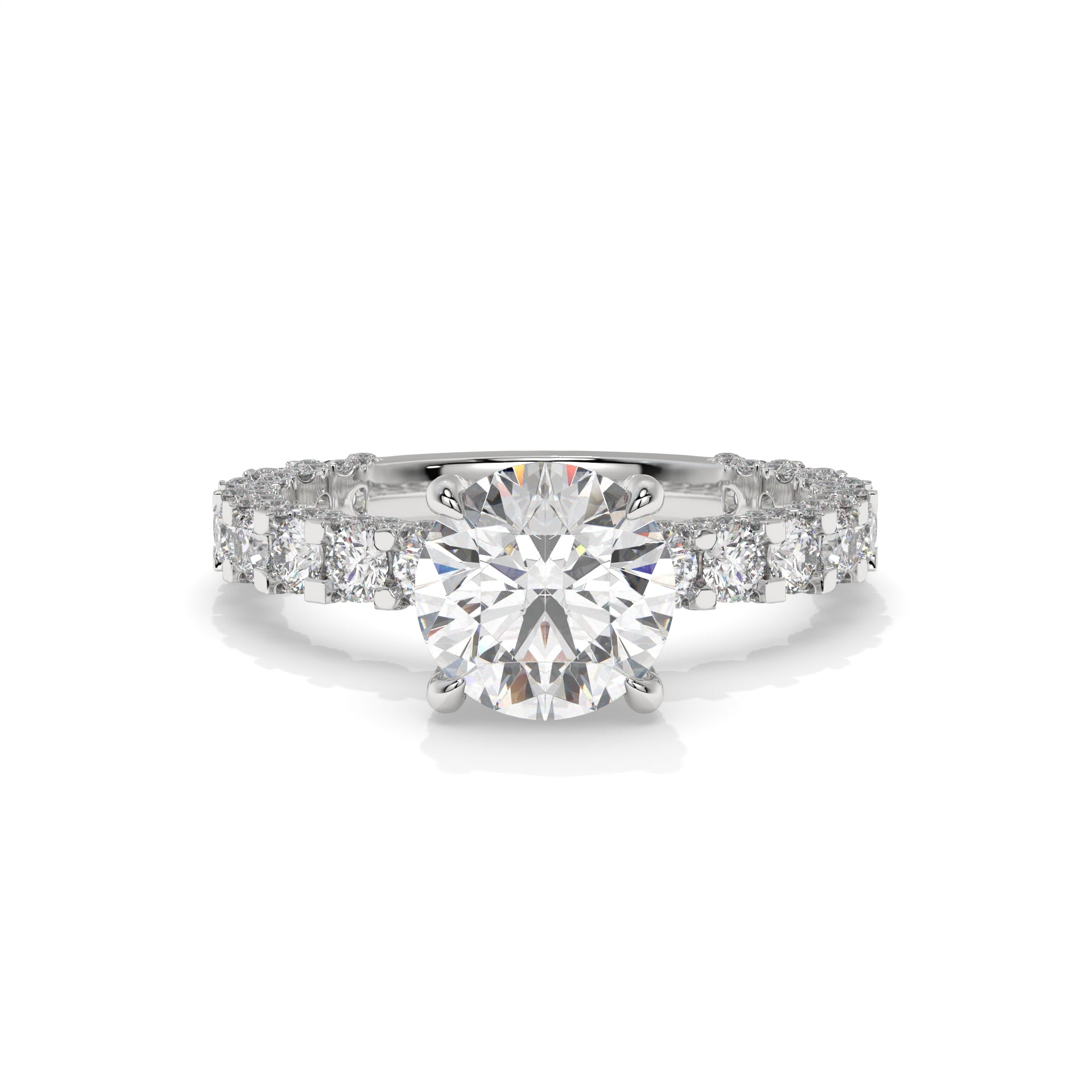 14K White Gold - 3.00