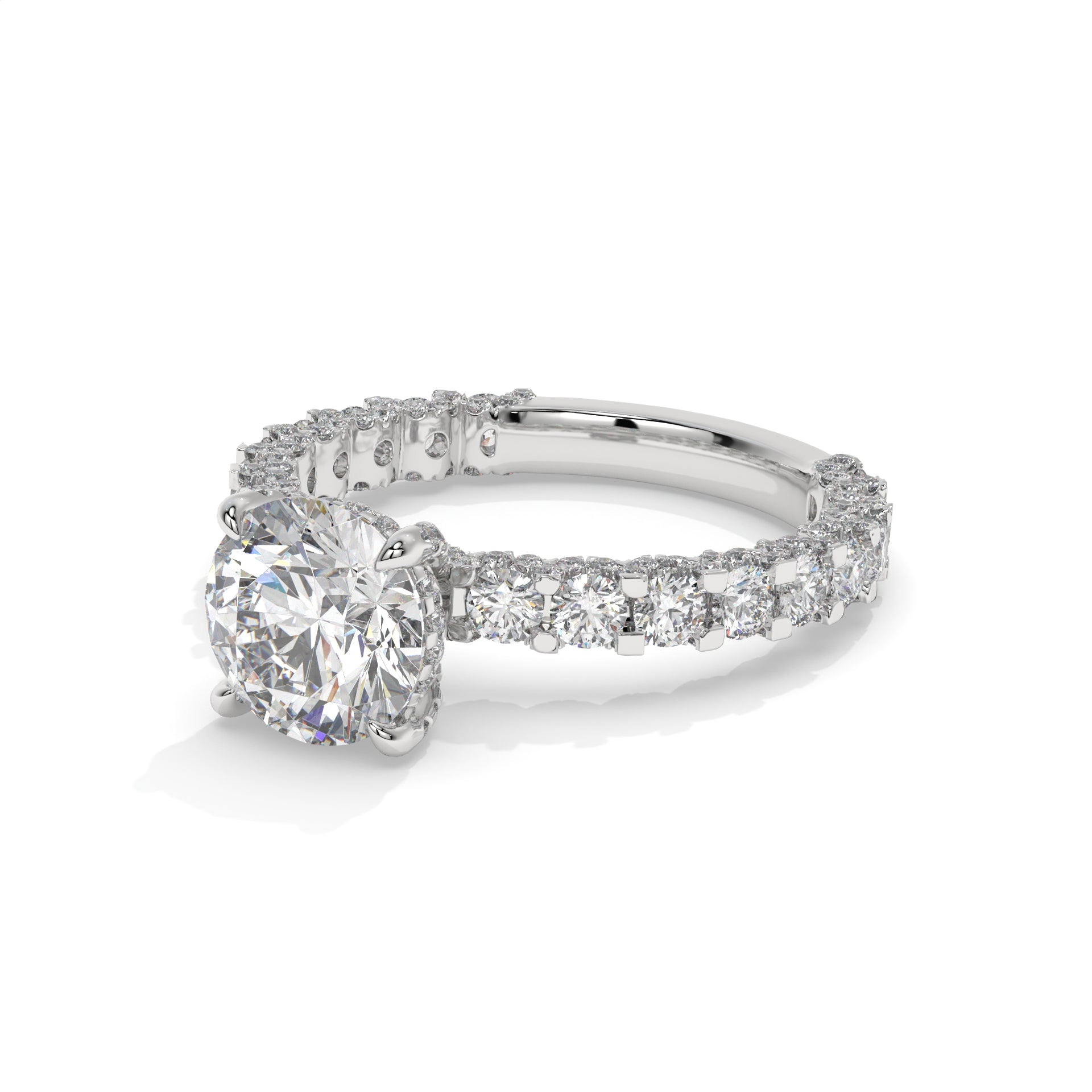 14K White Gold - 3.00