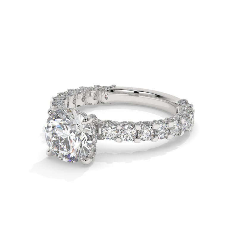 14K White Gold - 3.00