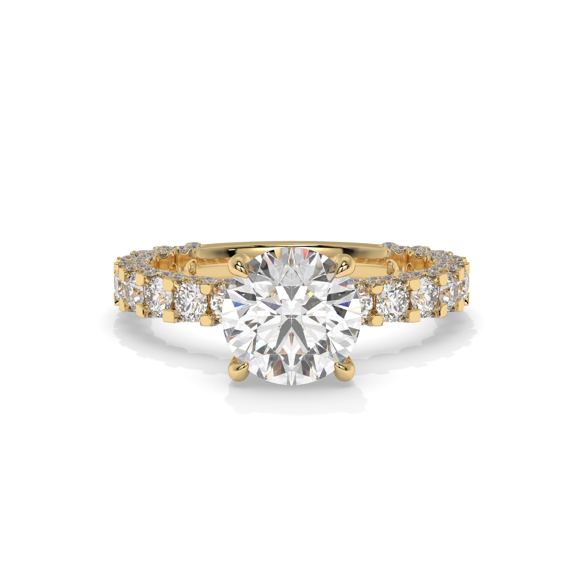 14K Yellow Gold - 3.00