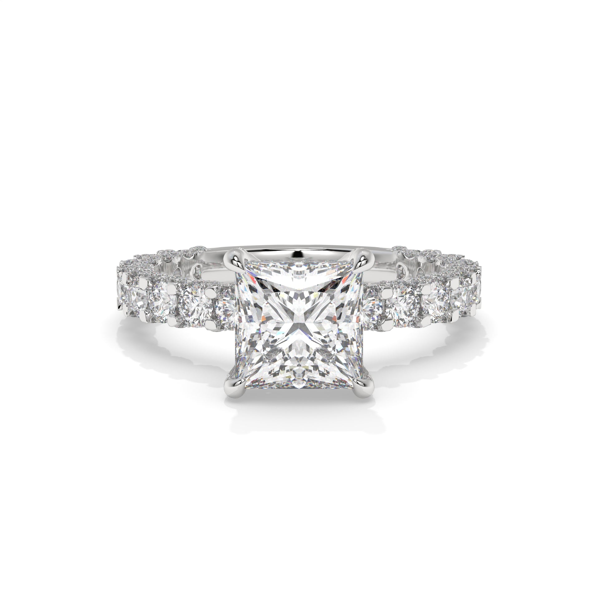 14K White Gold - 3.00