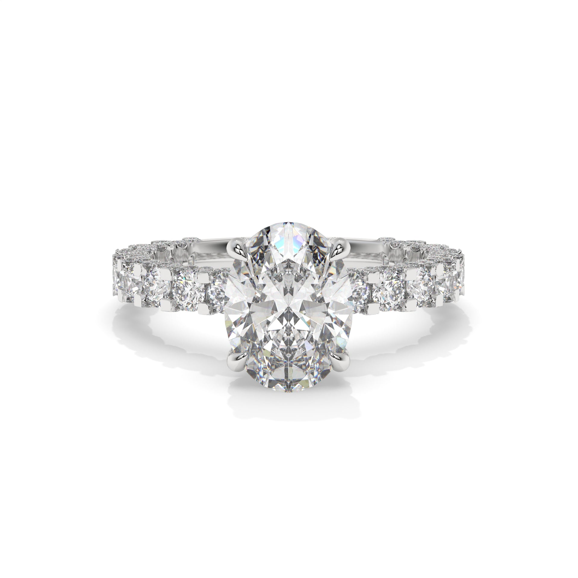 14K White Gold - 3.00