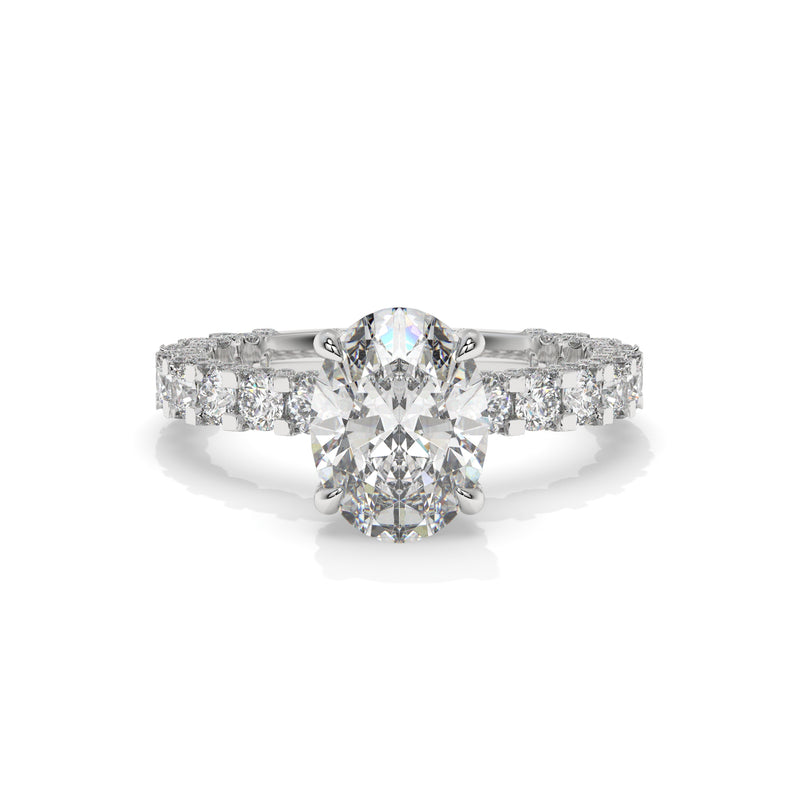 14K White Gold - 3.00