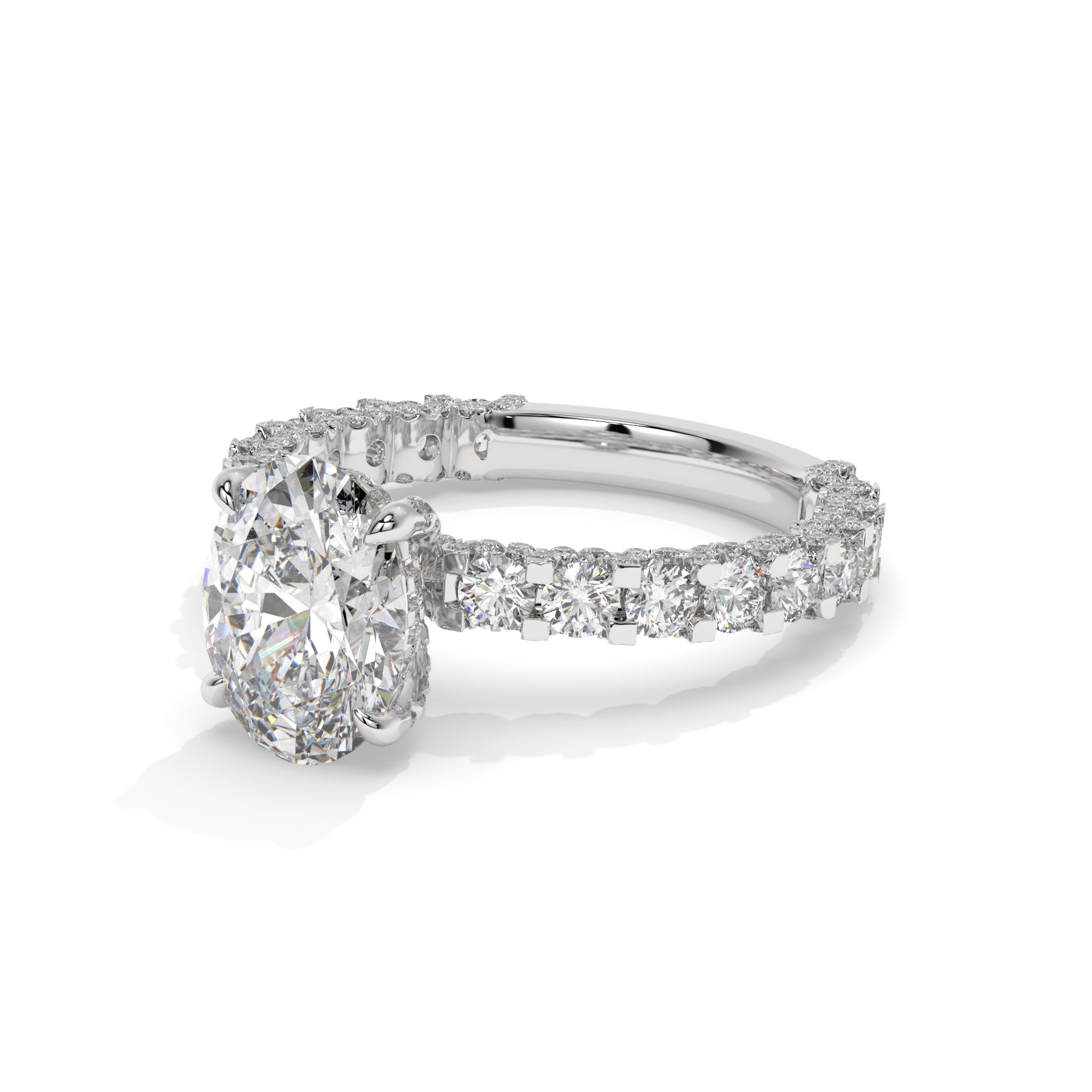 14K White Gold - 3.00