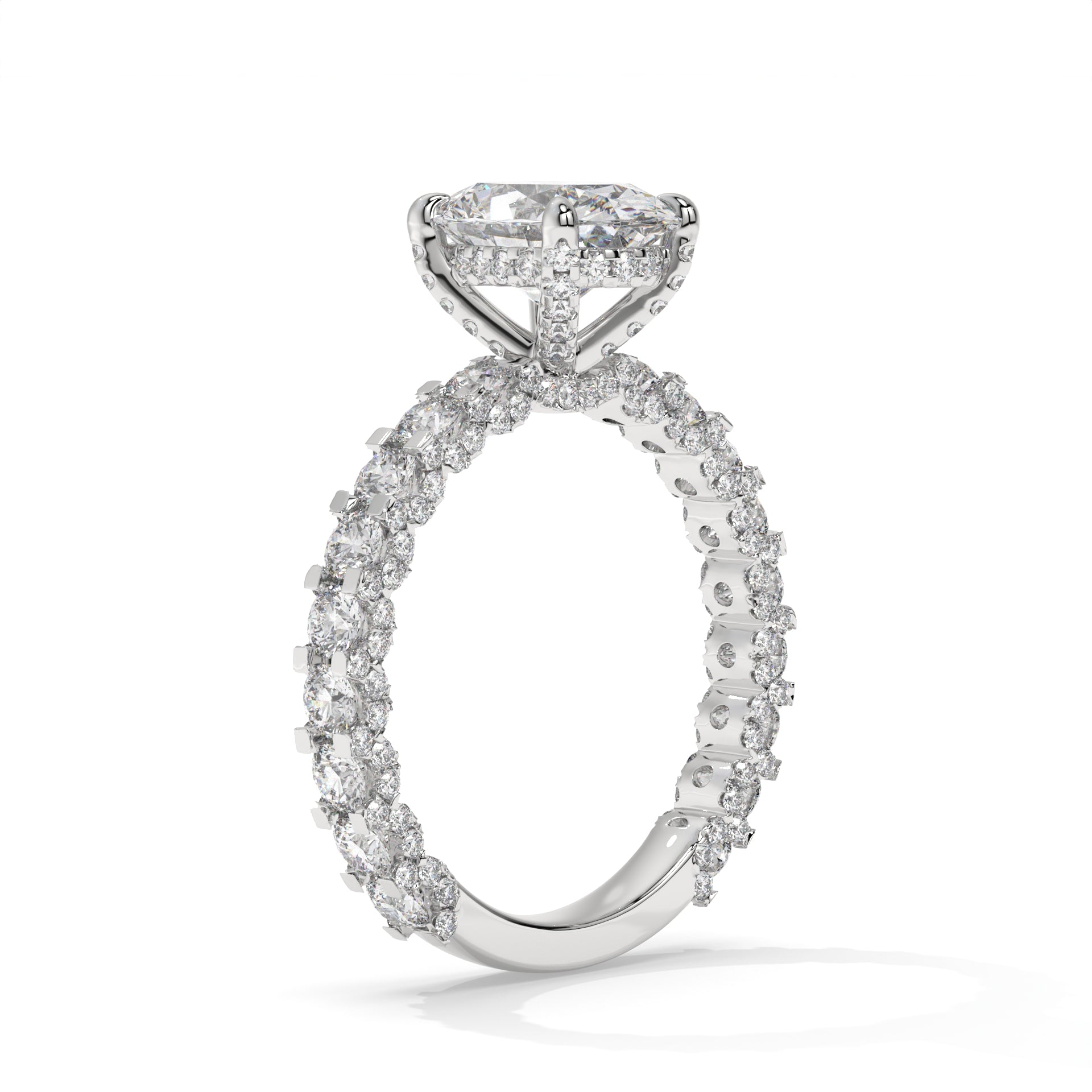 14K White Gold - 3.00