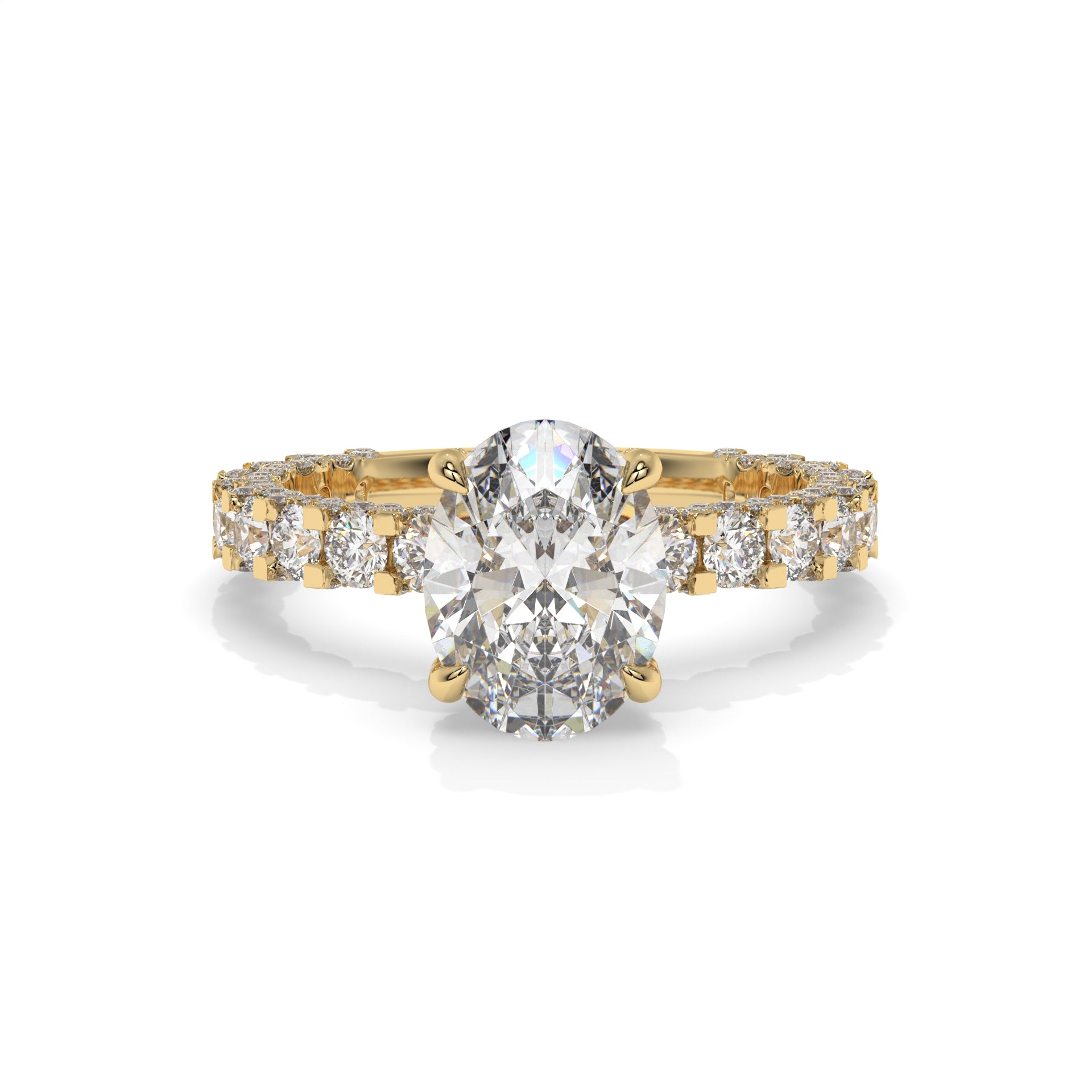 14K Yellow Gold - 3.00