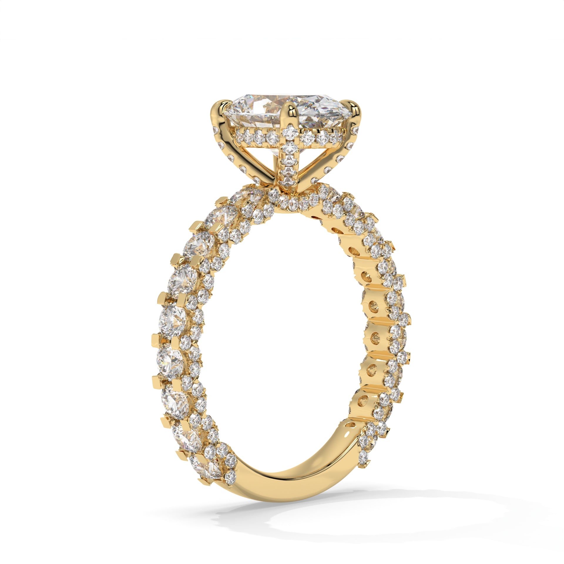 14K Yellow Gold - 3.00