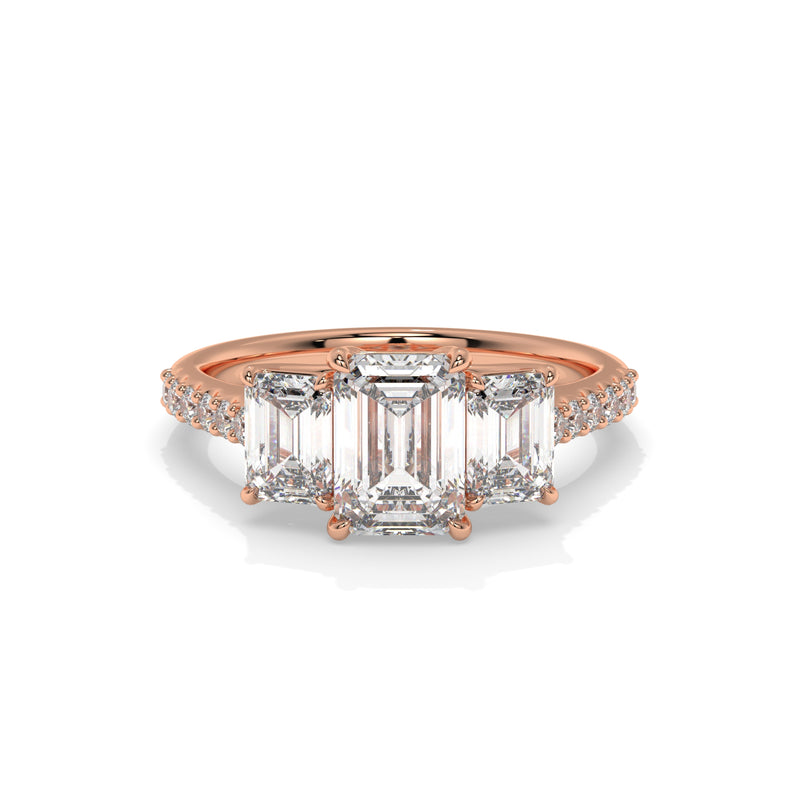 14K Rose Gold - 3.00