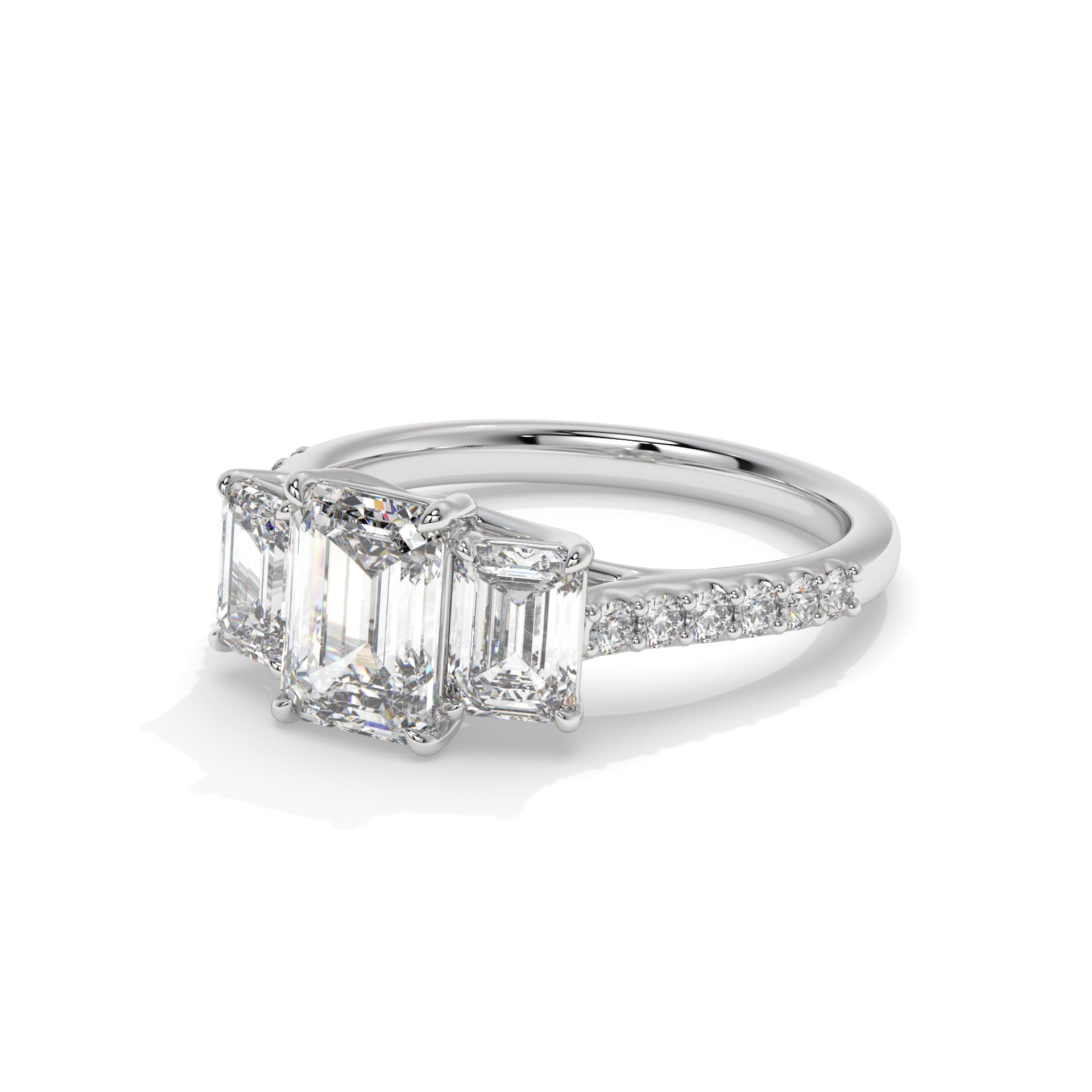 14K White Gold - 3.00