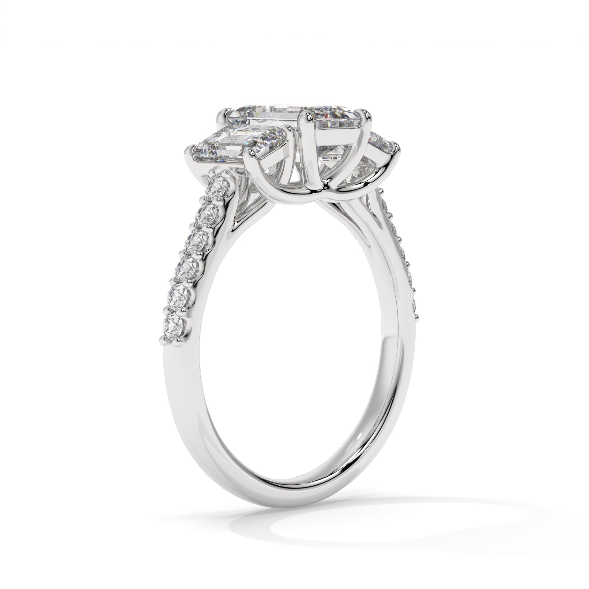 14K White Gold - 3.00