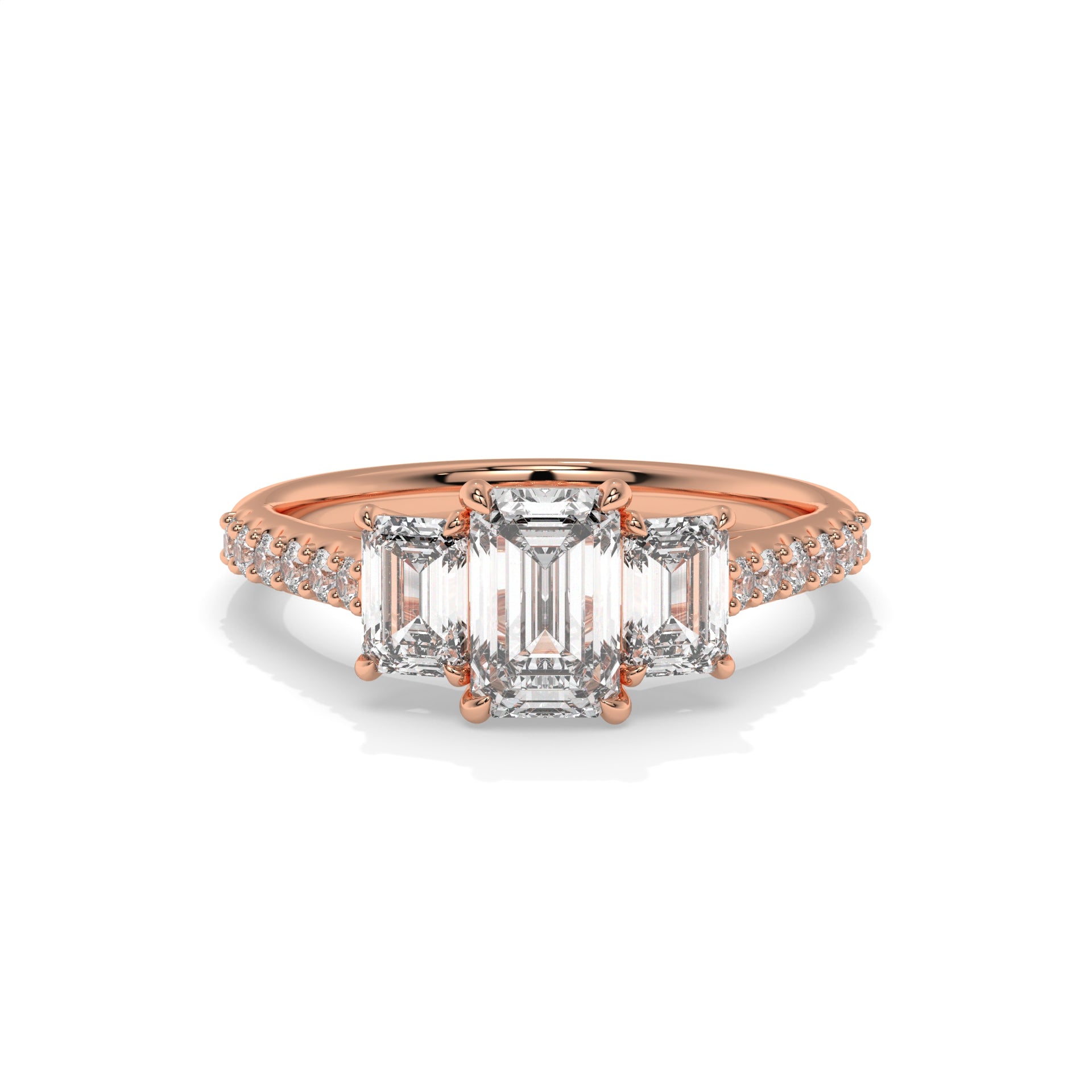 14K Rose Gold - 2.00