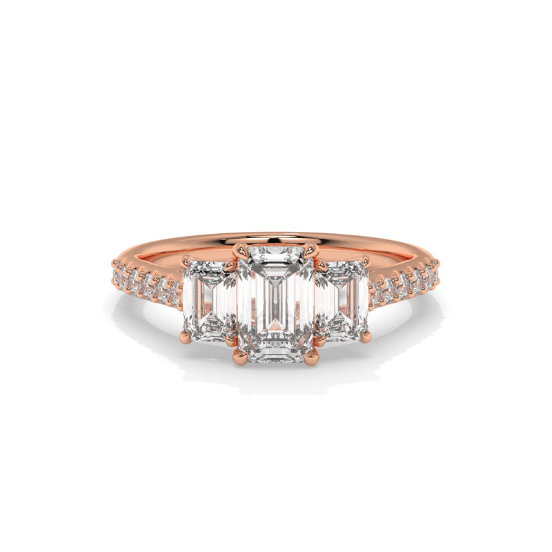 14K Rose Gold - 2.00